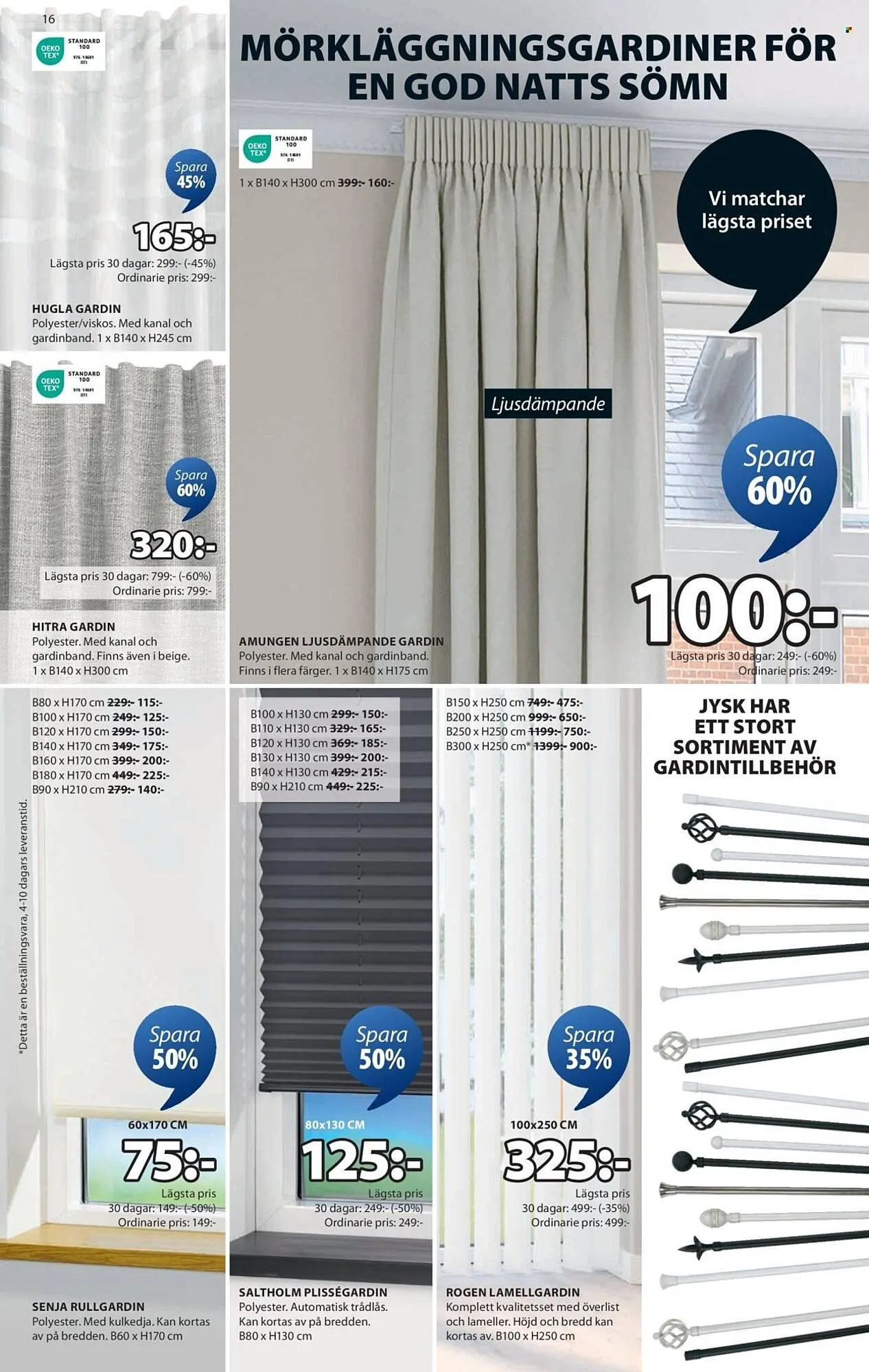 JYSK reklamblad från 2 juni till 15 juni 2025 - Reklamblad sidor 16