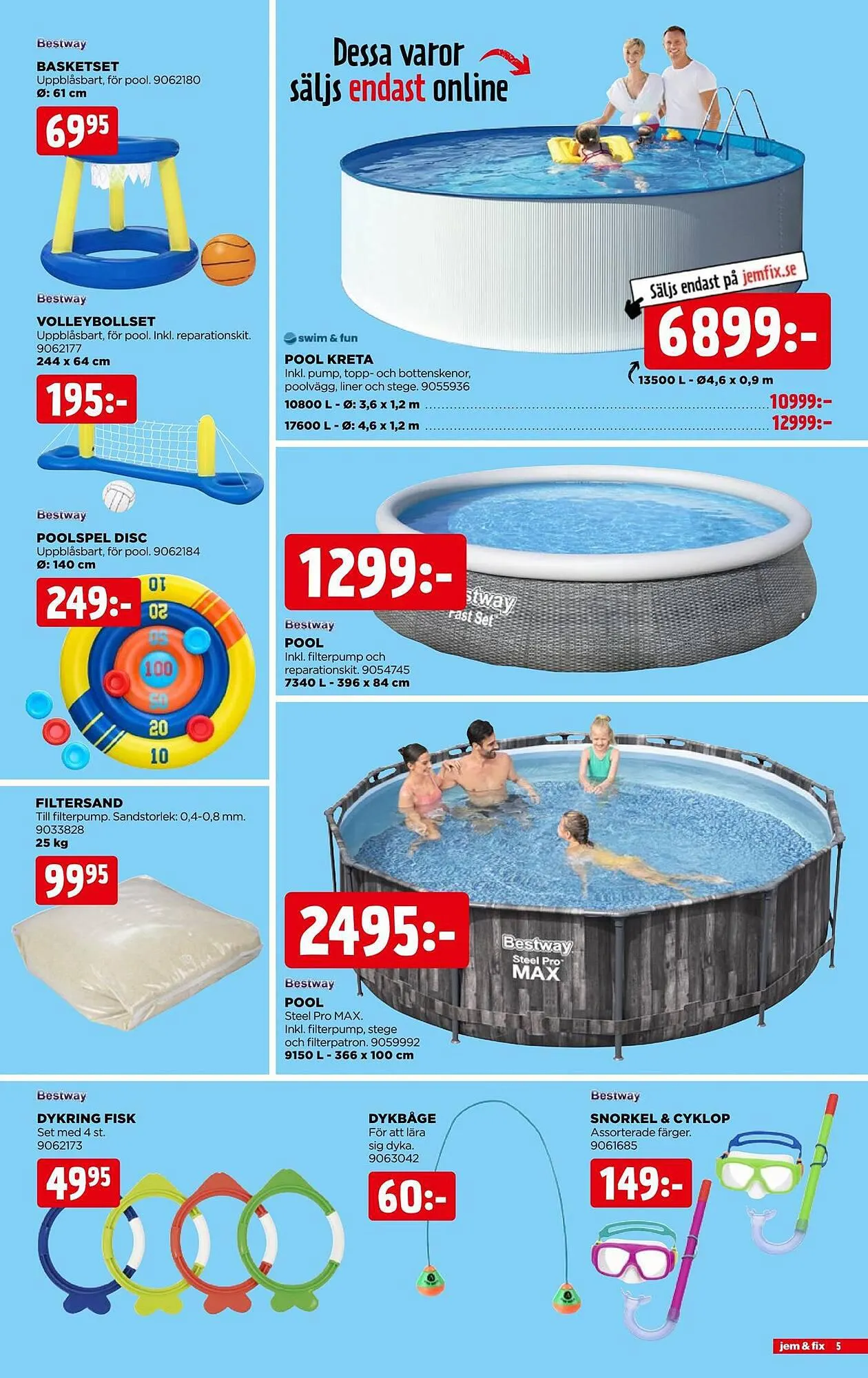 Jem&Fix reklamblad från 9 juli till 16 juli 2023 - Reklamblad sidor 5