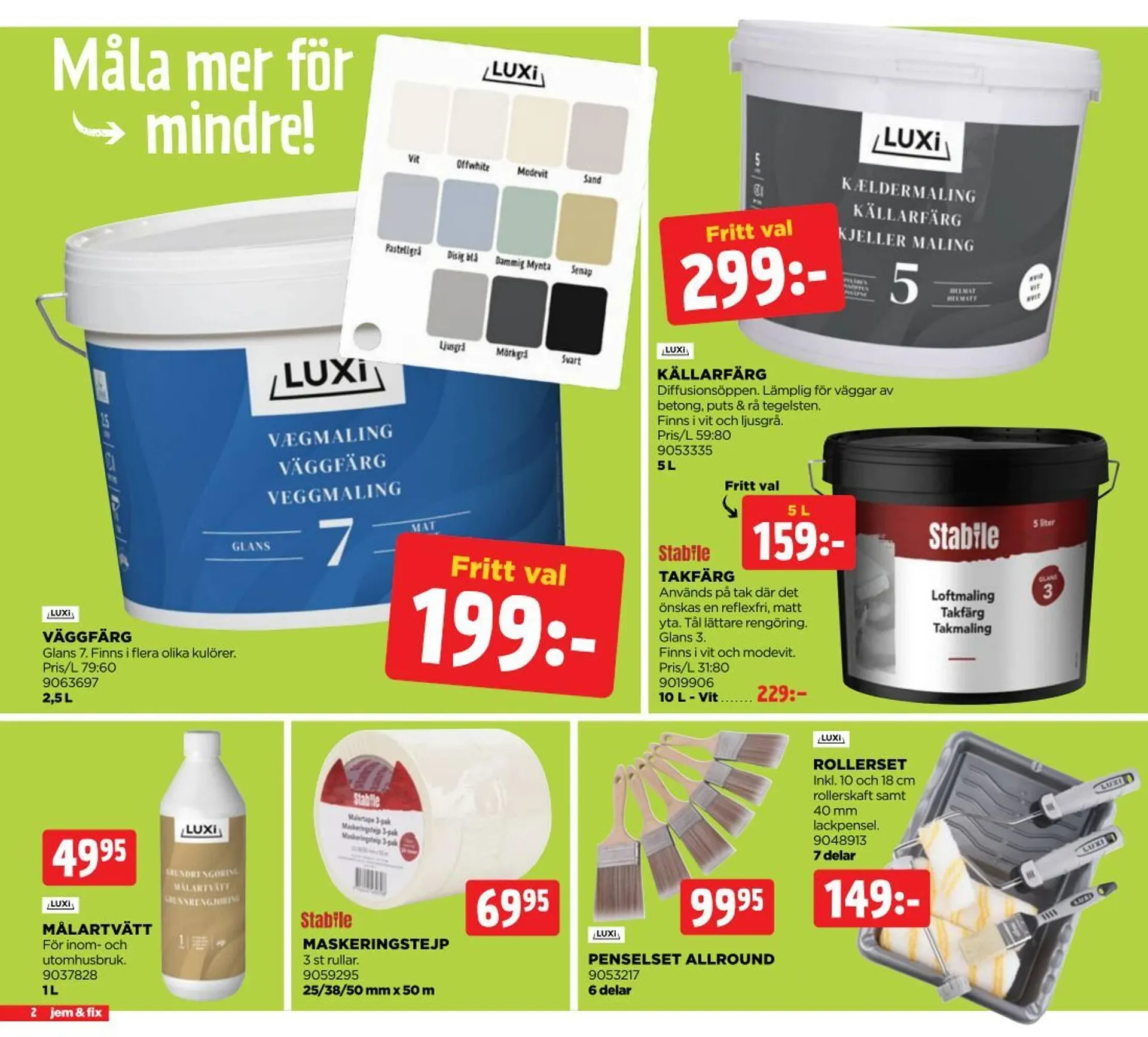 Jem&Fix reklamblad från 10 mars till 23 mars 2025 - Reklamblad sidor 2
