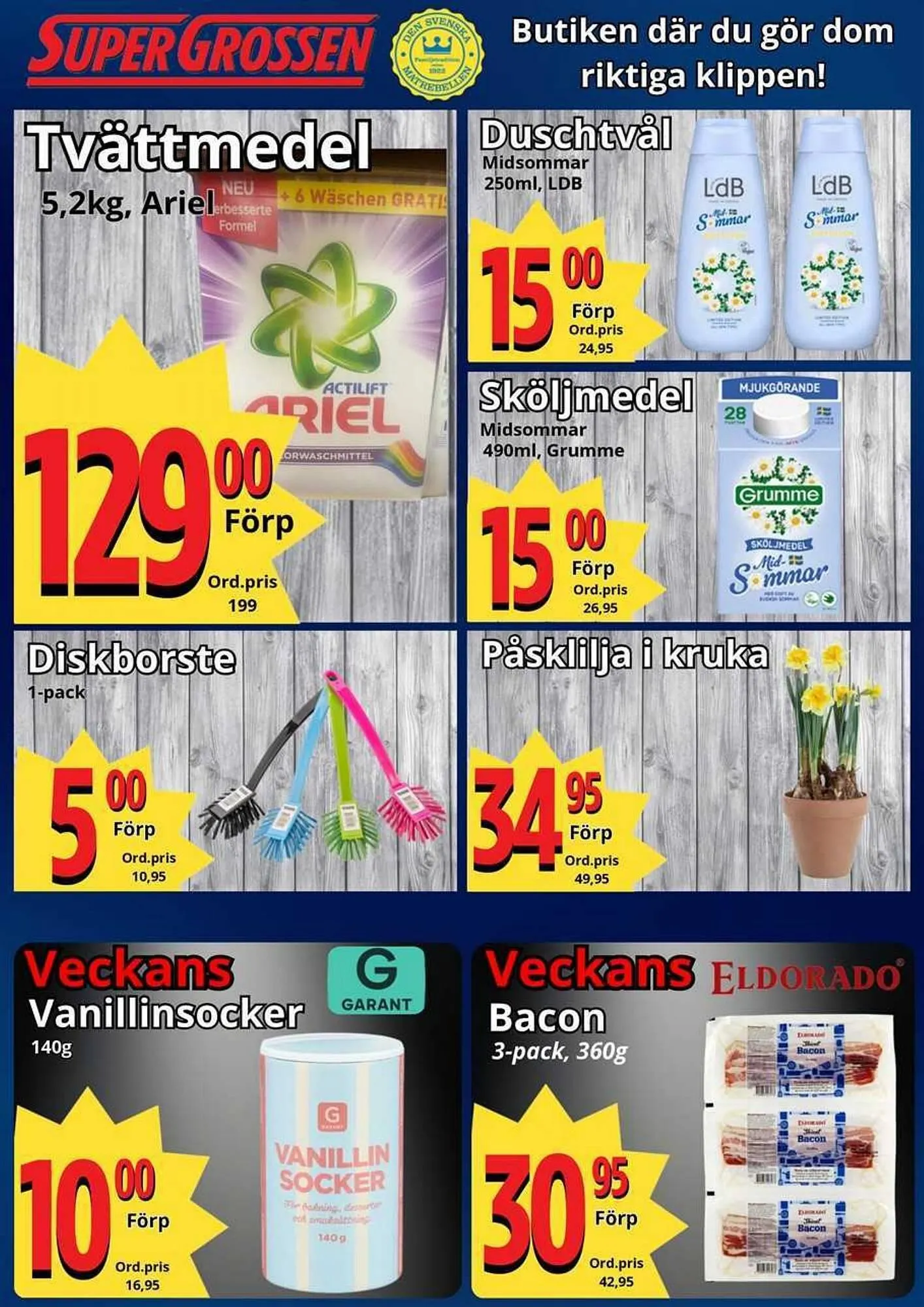 Supergrossen reklamblad från 7 april till 13 april 2025 - Reklamblad sidor 10