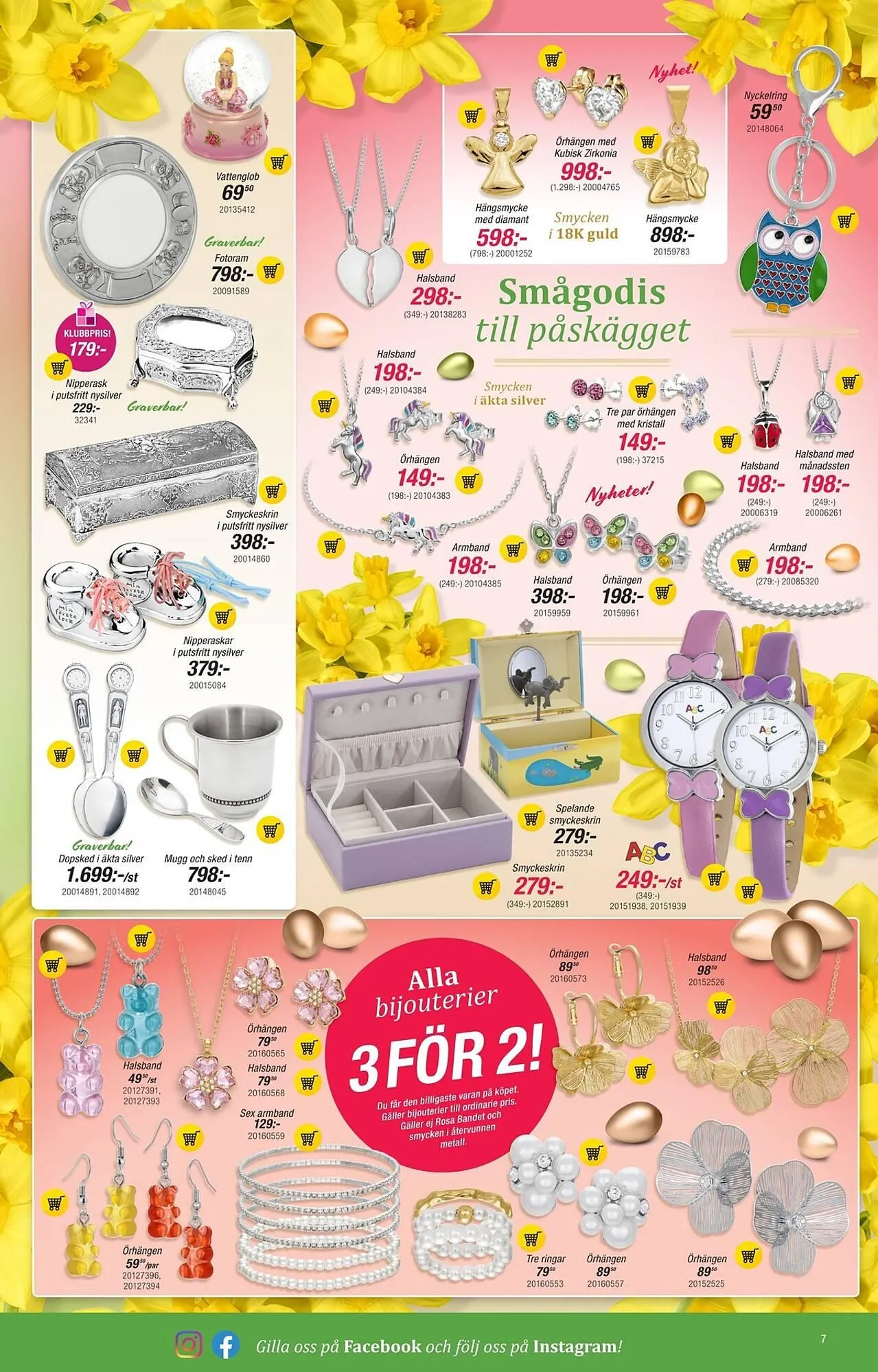 Guldfynd reklamblad från 6 mars till 21 april 2025 - Reklamblad sidor 7