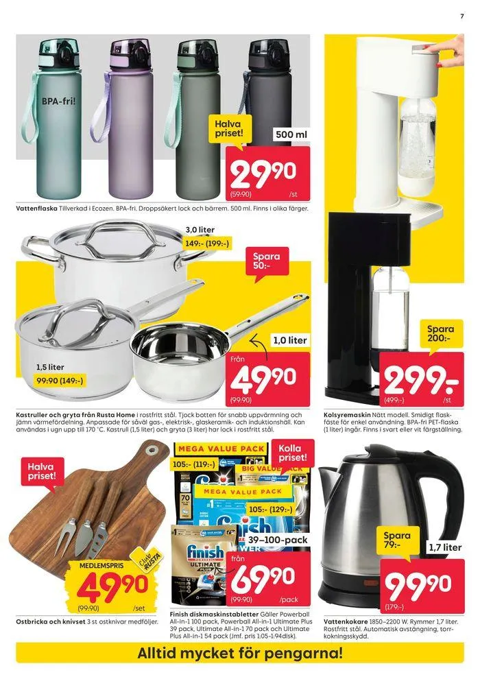 Rusta reklambad från 3 juni till 17 juni 2024 - Reklamblad sidor 7