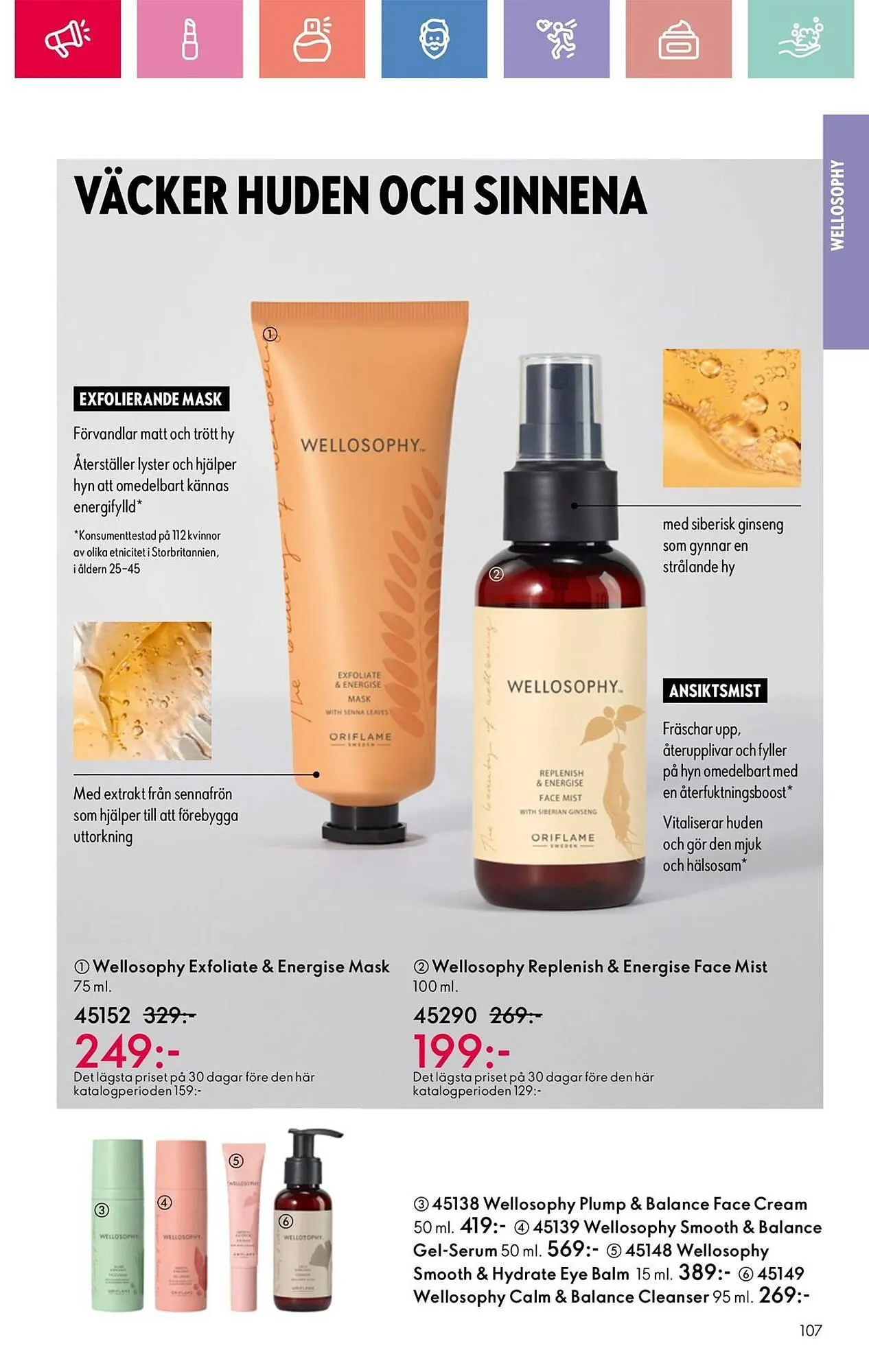 Oriflame reklamblad från 24 augusti till 13 september 2025 - Reklamblad sidor 107