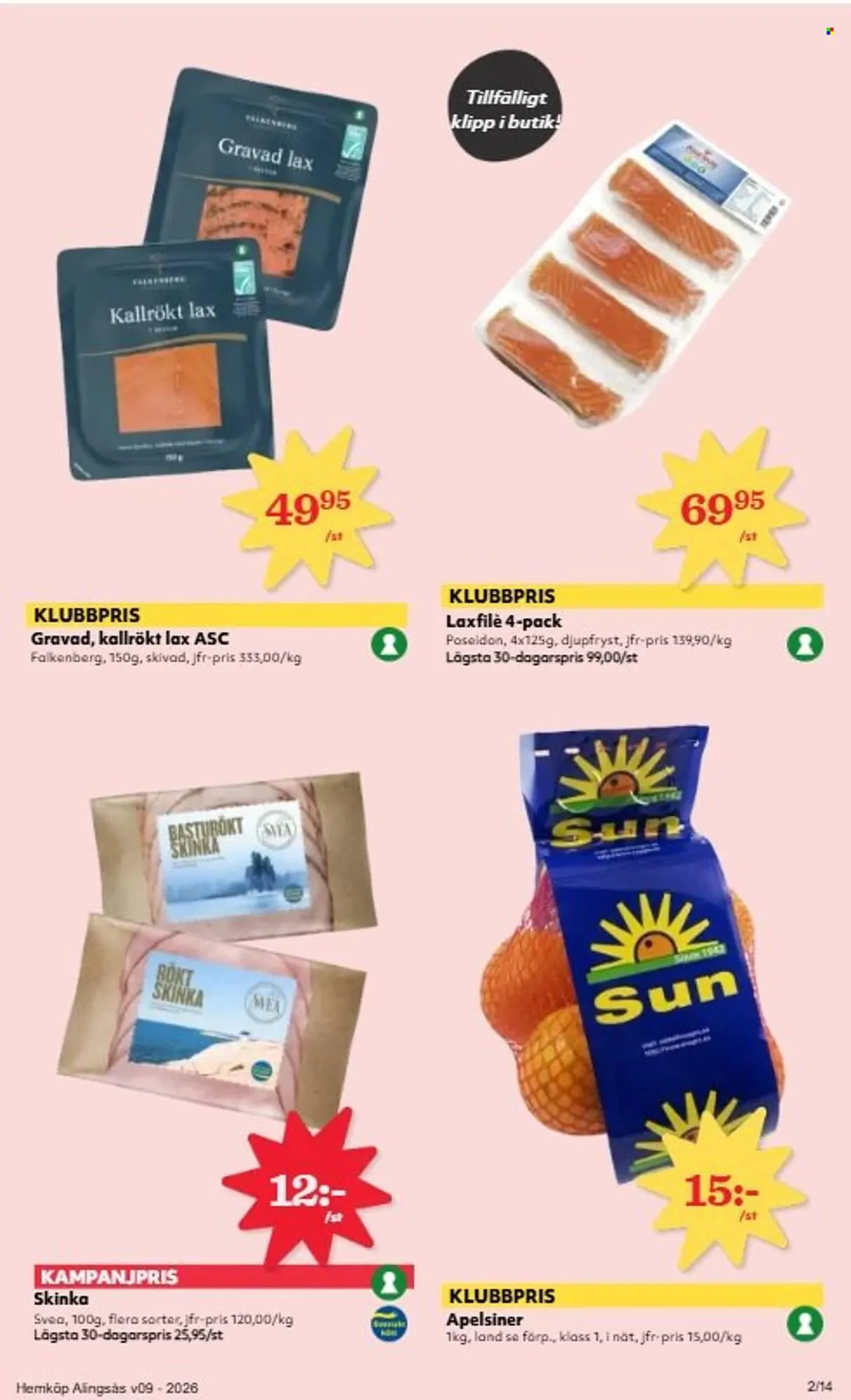 Hemköp reklamblad från 23 februari till 1 mars 2026 - Reklamblad sidor 2