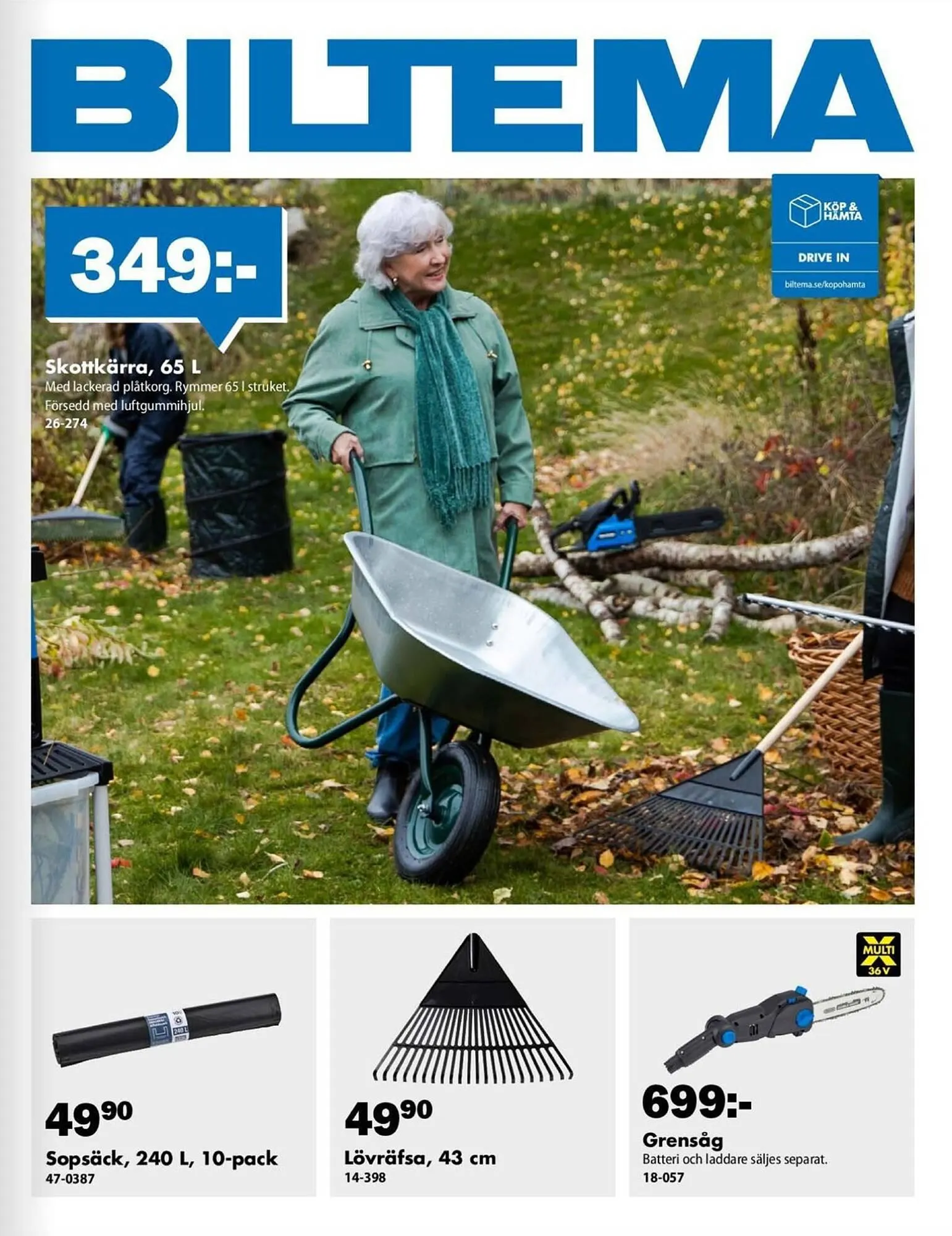Biltema reklamblad - 1