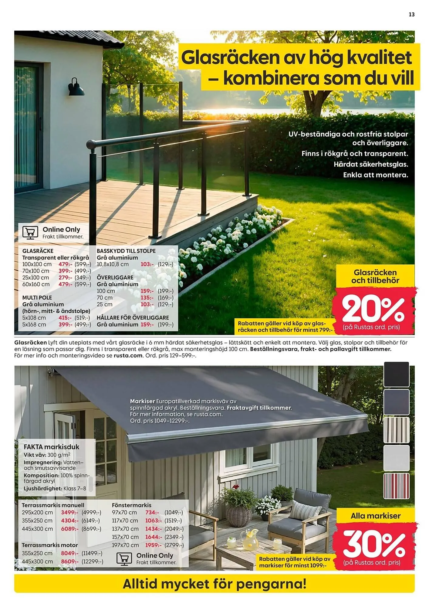 Rusta reklamblad från 30 mars till 6 april 2026 - Reklamblad sidor 13