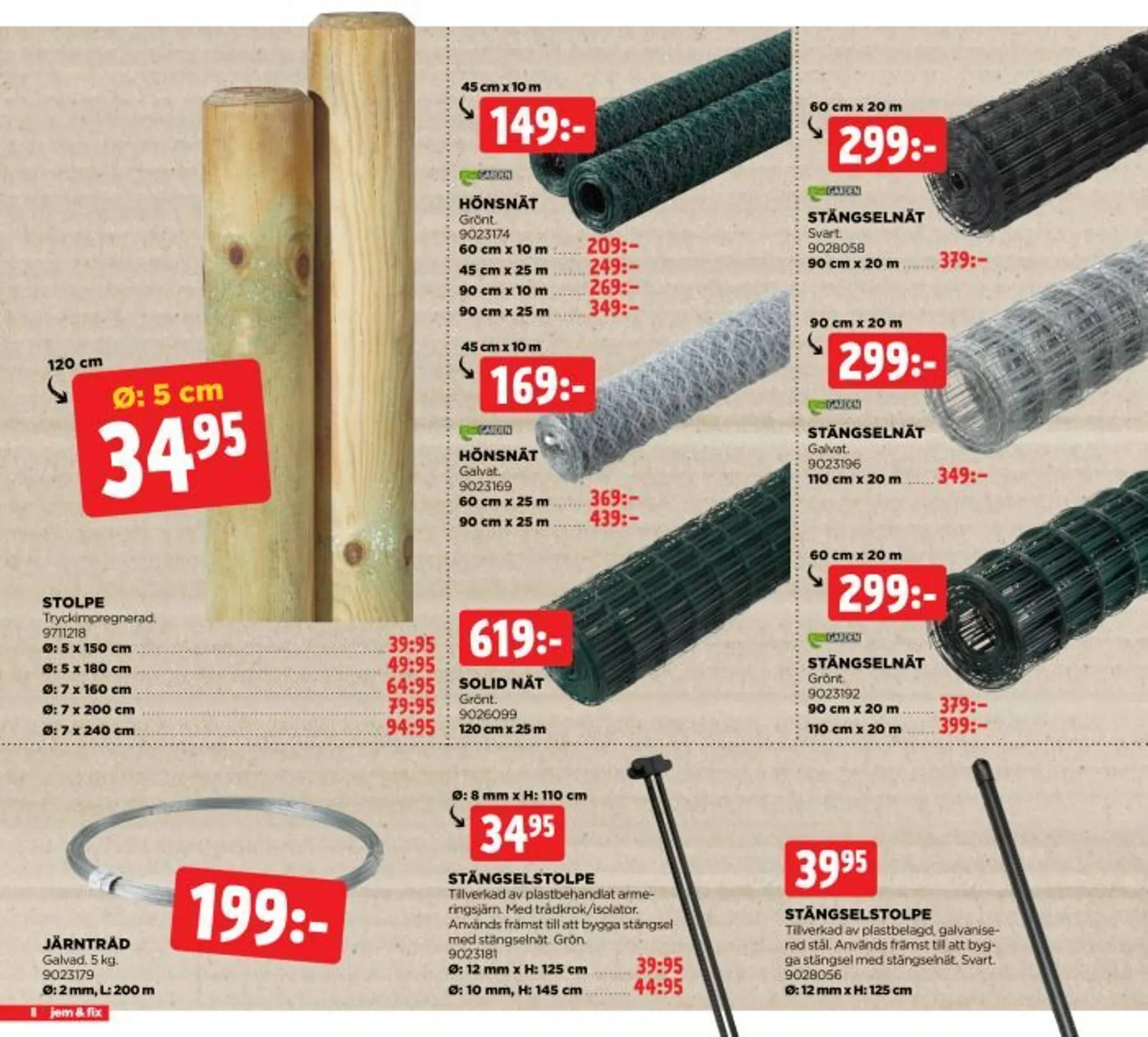 Jem&Fix reklamblad från 12 maj till 18 maj 2025 - Reklamblad sidor 8