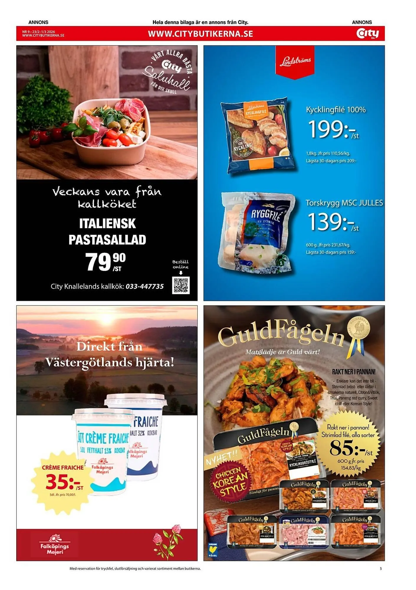 ICA Kvantum reklamblad från 23 februari till 1 mars 2026 - Reklamblad sidor 5