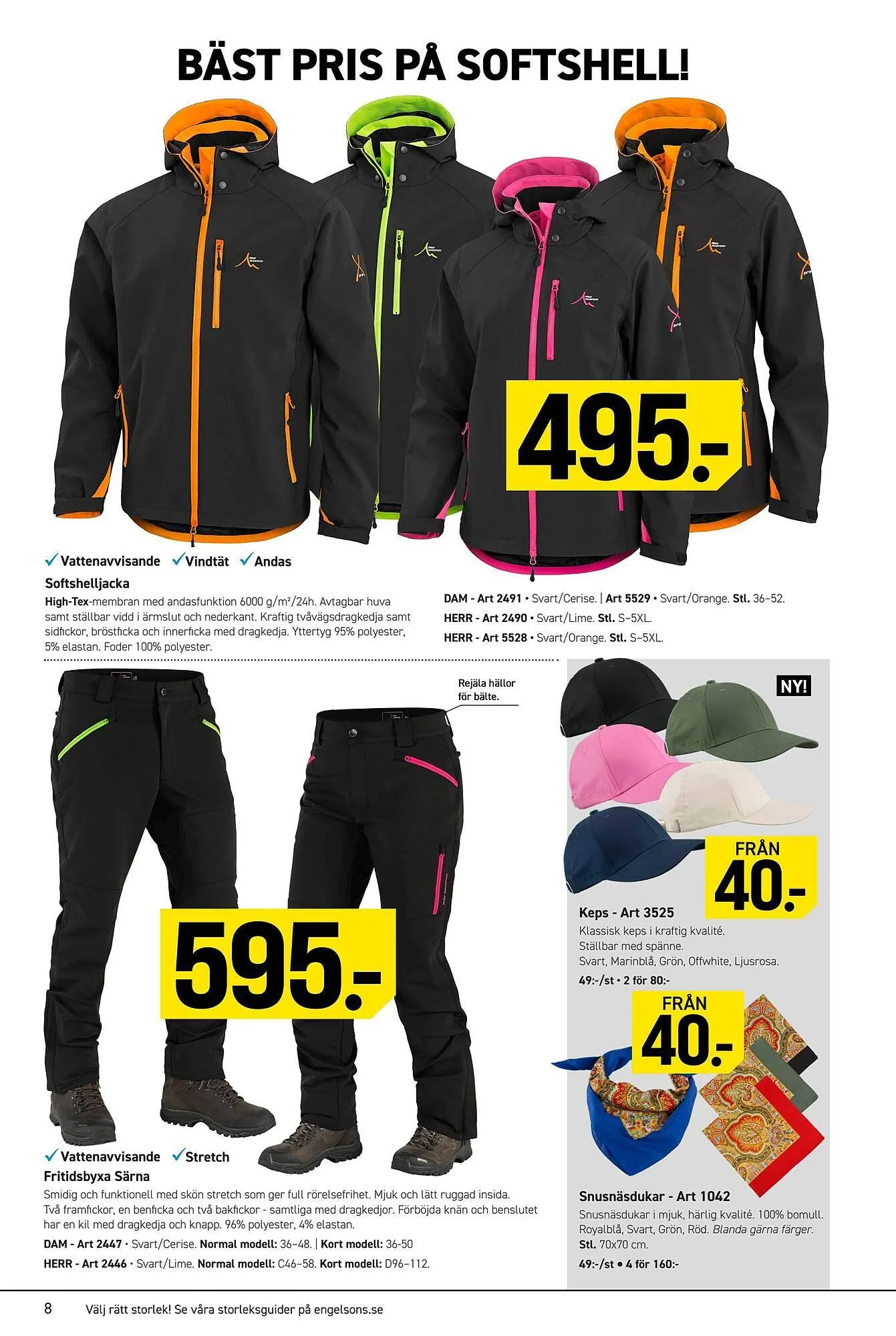 Engelsons reklamblad från 17 mars till 24 mars 2025 - Reklamblad sidor 8