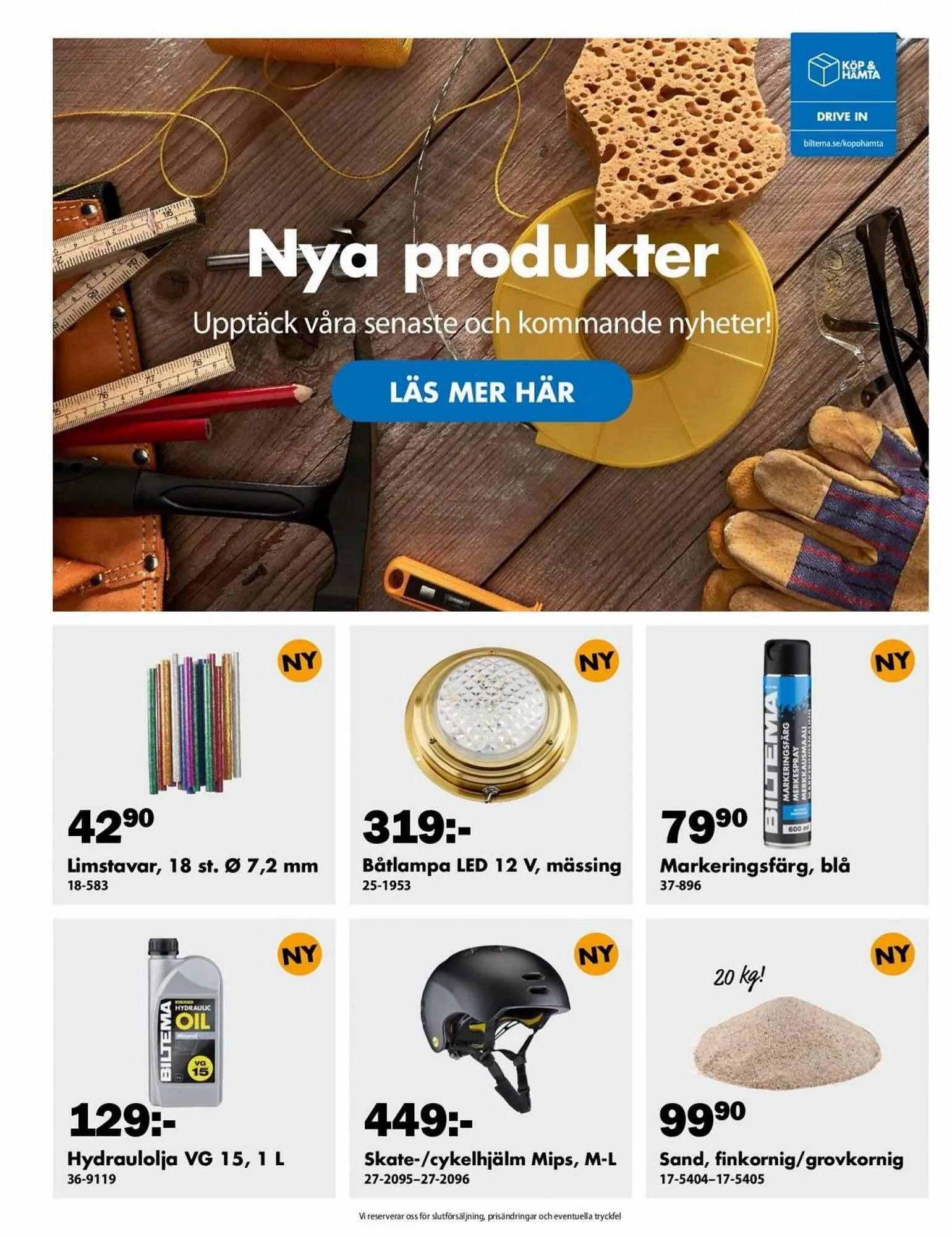 Biltema reklamblad från 25 september till 9 oktober 2023 - Reklamblad sidor 10