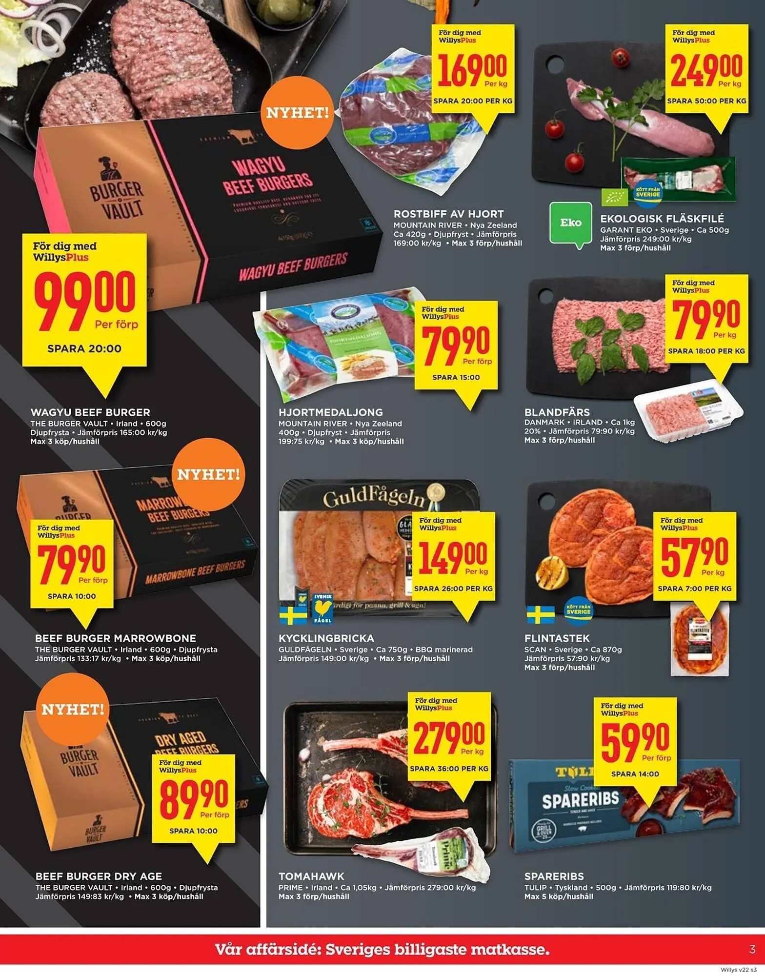 Willys reklamblad från 26 maj till 1 juni 2025 - Reklamblad sidor 3