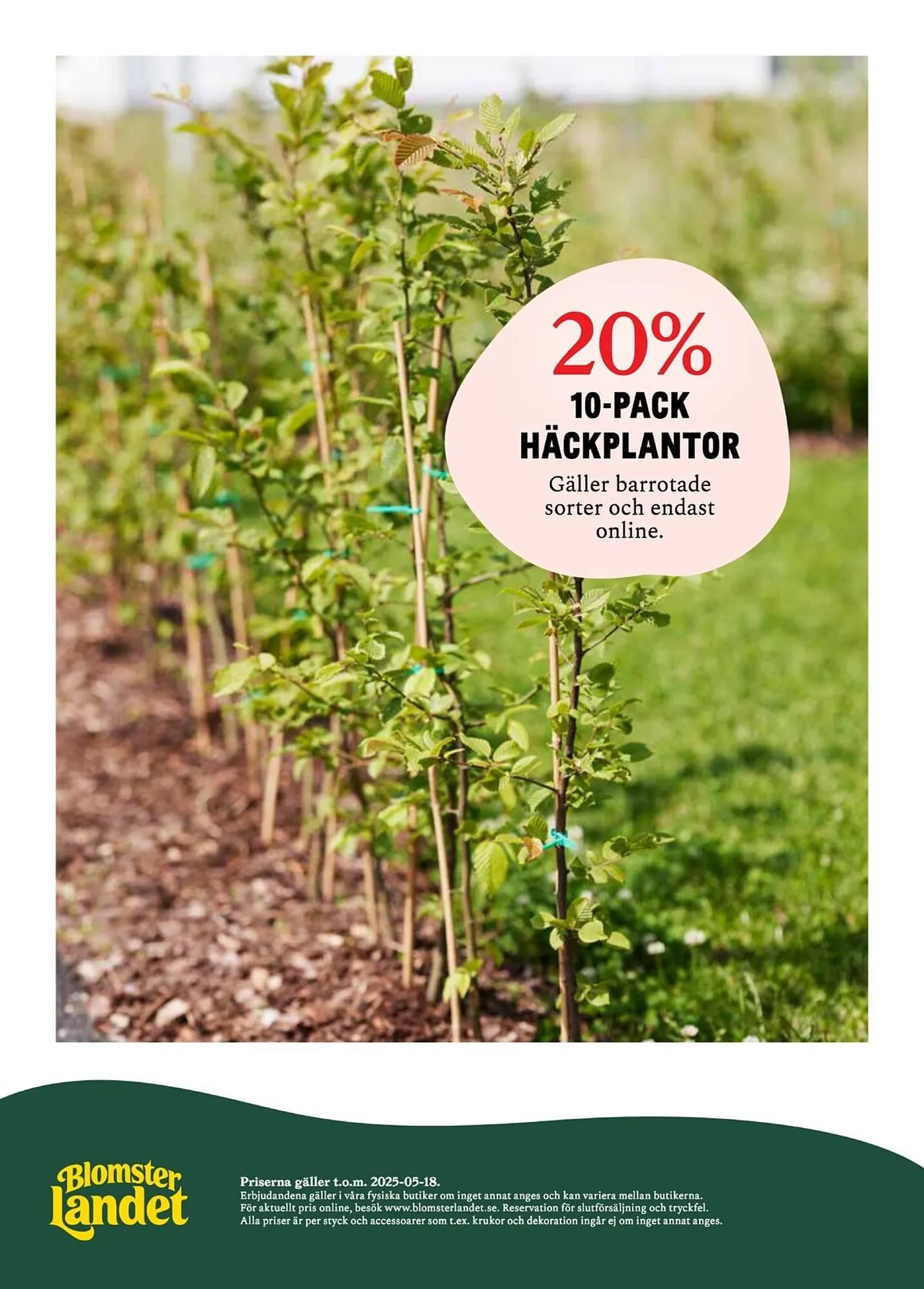 Blomsterlandet reklamblad från 12 maj till 18 maj 2025 - Reklamblad sidor 9