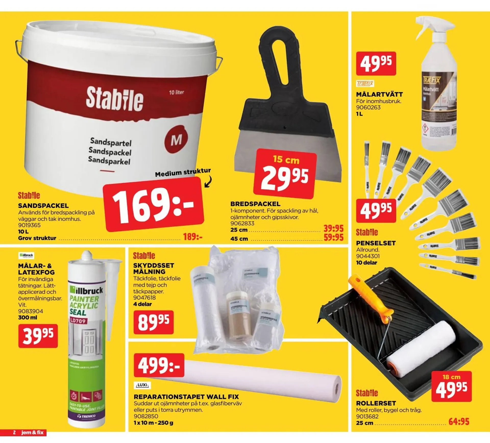 Jem&Fix reklamblad från 9 februari till 2 mars 2026 - Reklamblad sidor 2