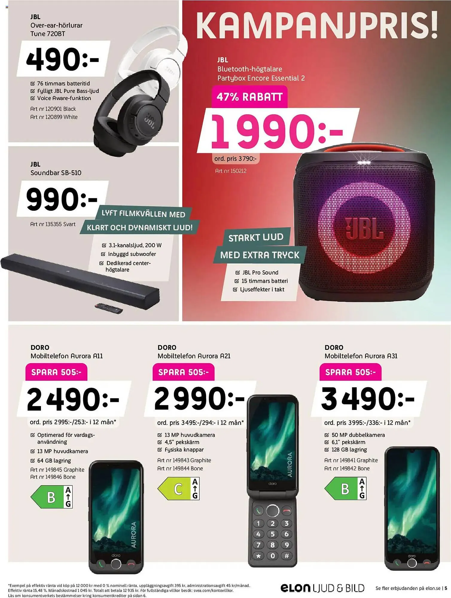 Elon reklamblad från 8 december till 23 december 2025 - Reklamblad sidor 5