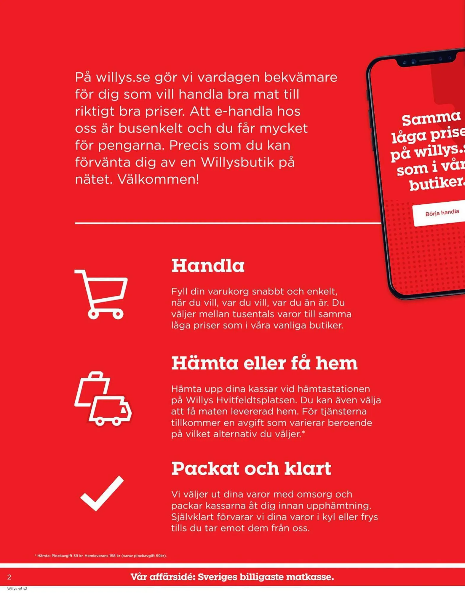 Willys reklamblad från 4 februari till 11 februari 2024 - Reklamblad sidor 2