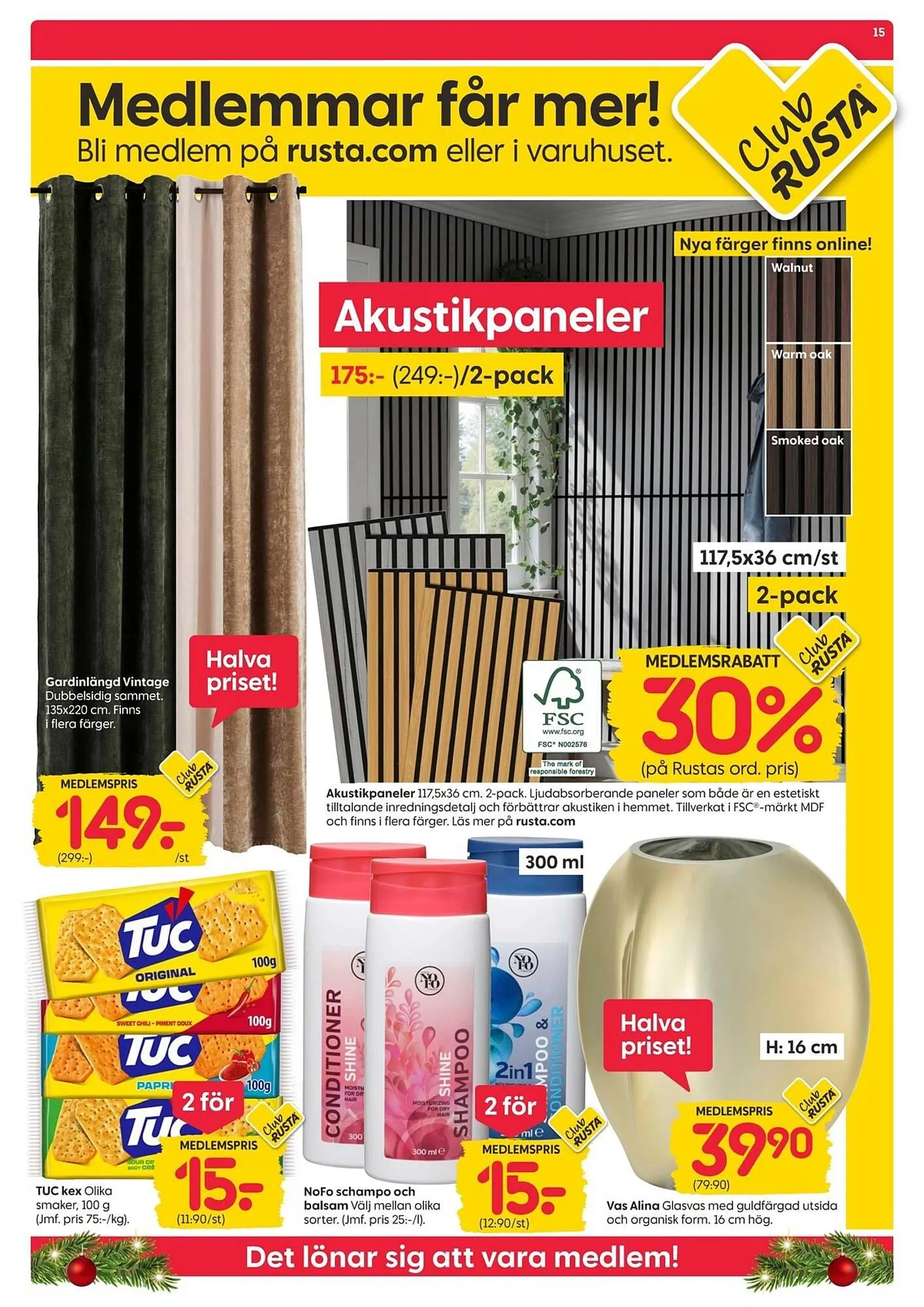 Rusta reklamblad från 24 december till 4 januari 2026 - Reklamblad sidor 15