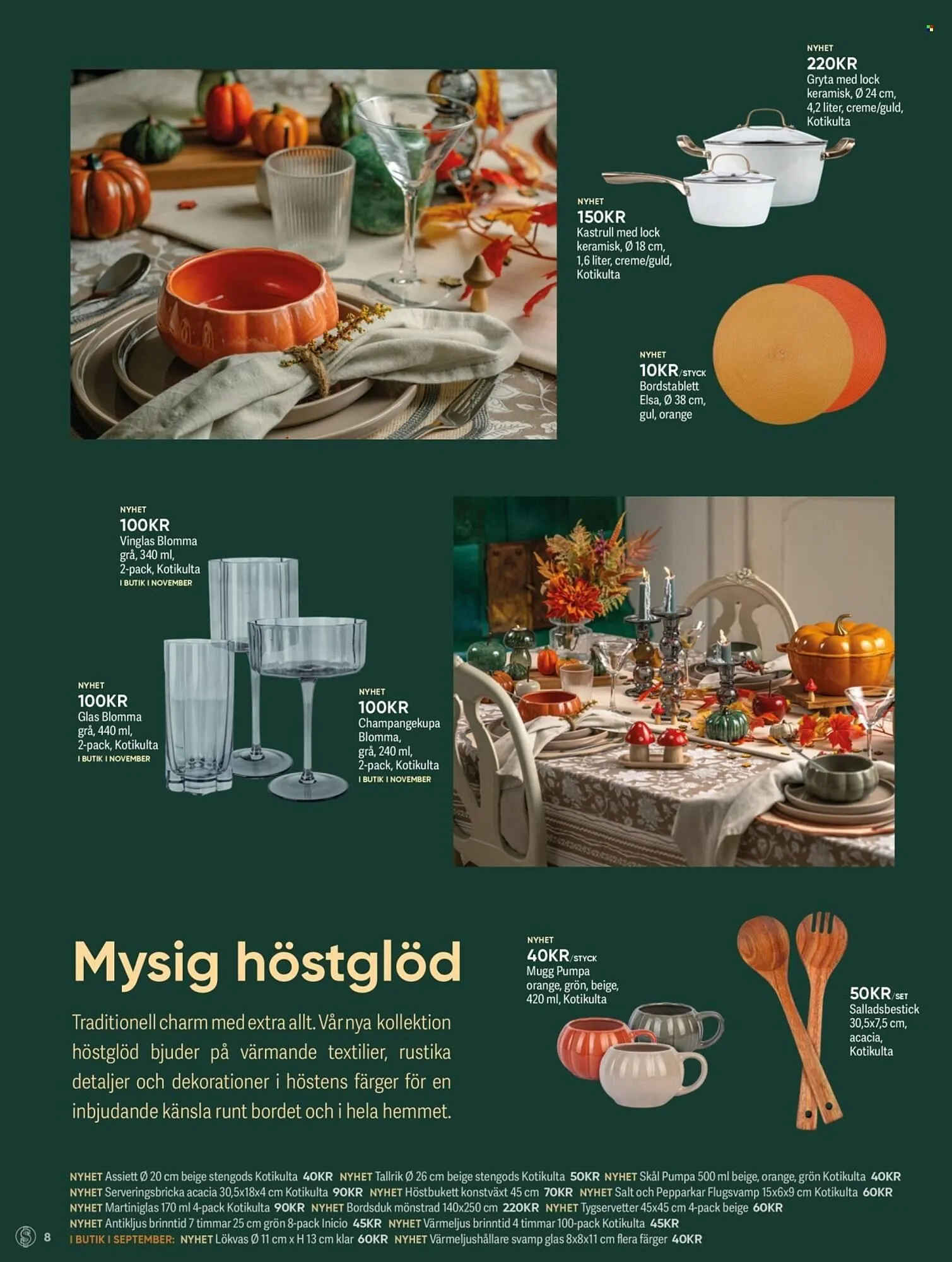 DollarStore annonsblad från 27 september till 5 oktober 2025 - Reklamblad sidor 8