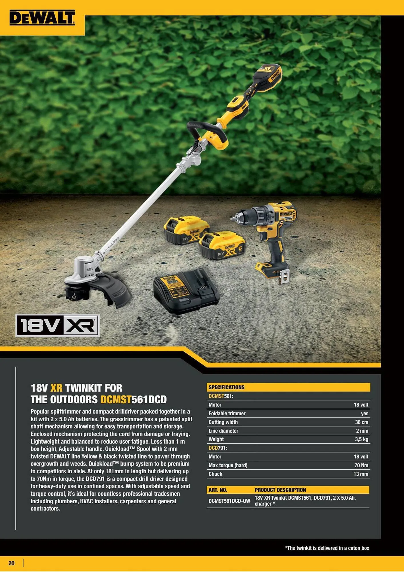 Dewalt reklamblad från 31 augusti till 30 september 2023 - Reklamblad sidor 20