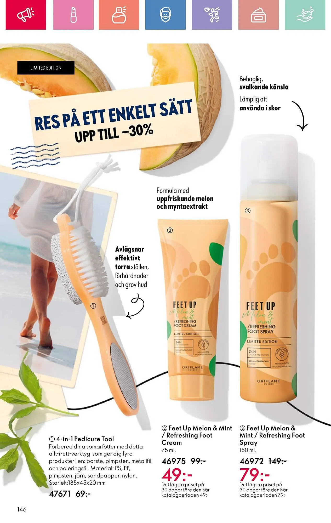 Oriflame reklamblad från 22 juni till 12 juli 2025 - Reklamblad sidor 146