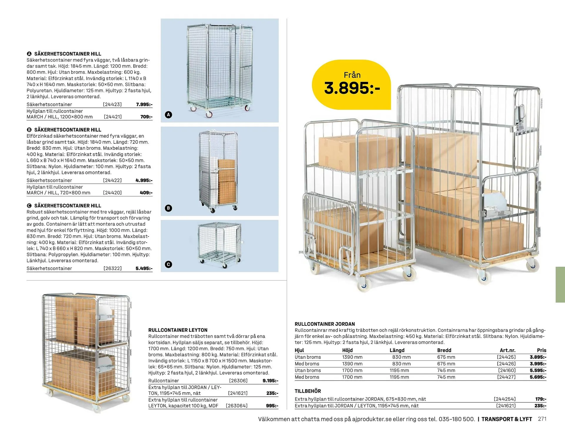 AJ Produkter reklamblad från 1 januari till 31 december 2025 - Reklamblad sidor 271