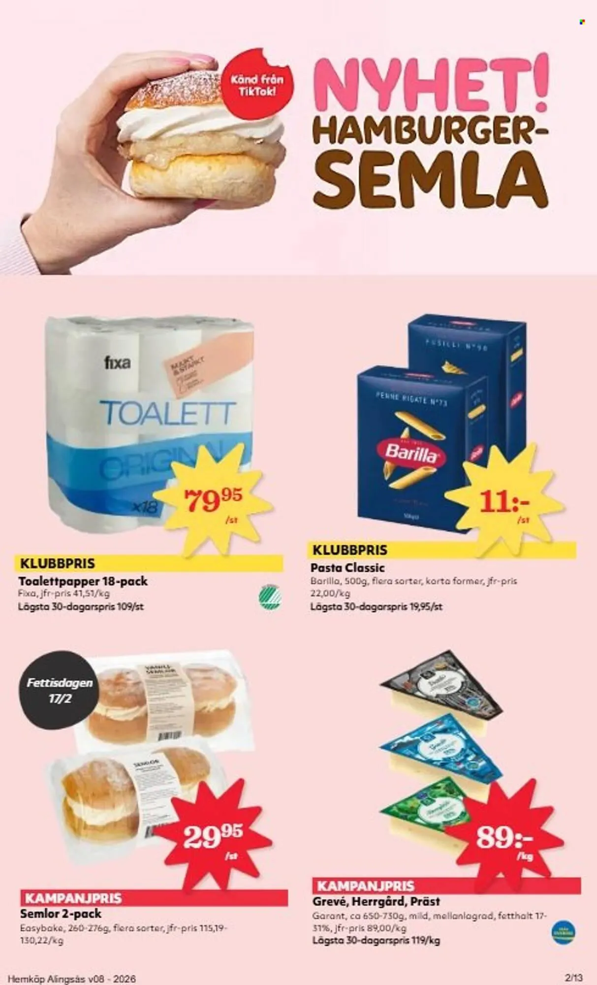 Hemköp reklamblad från 16 februari till 22 februari 2026 - Reklamblad sidor 2