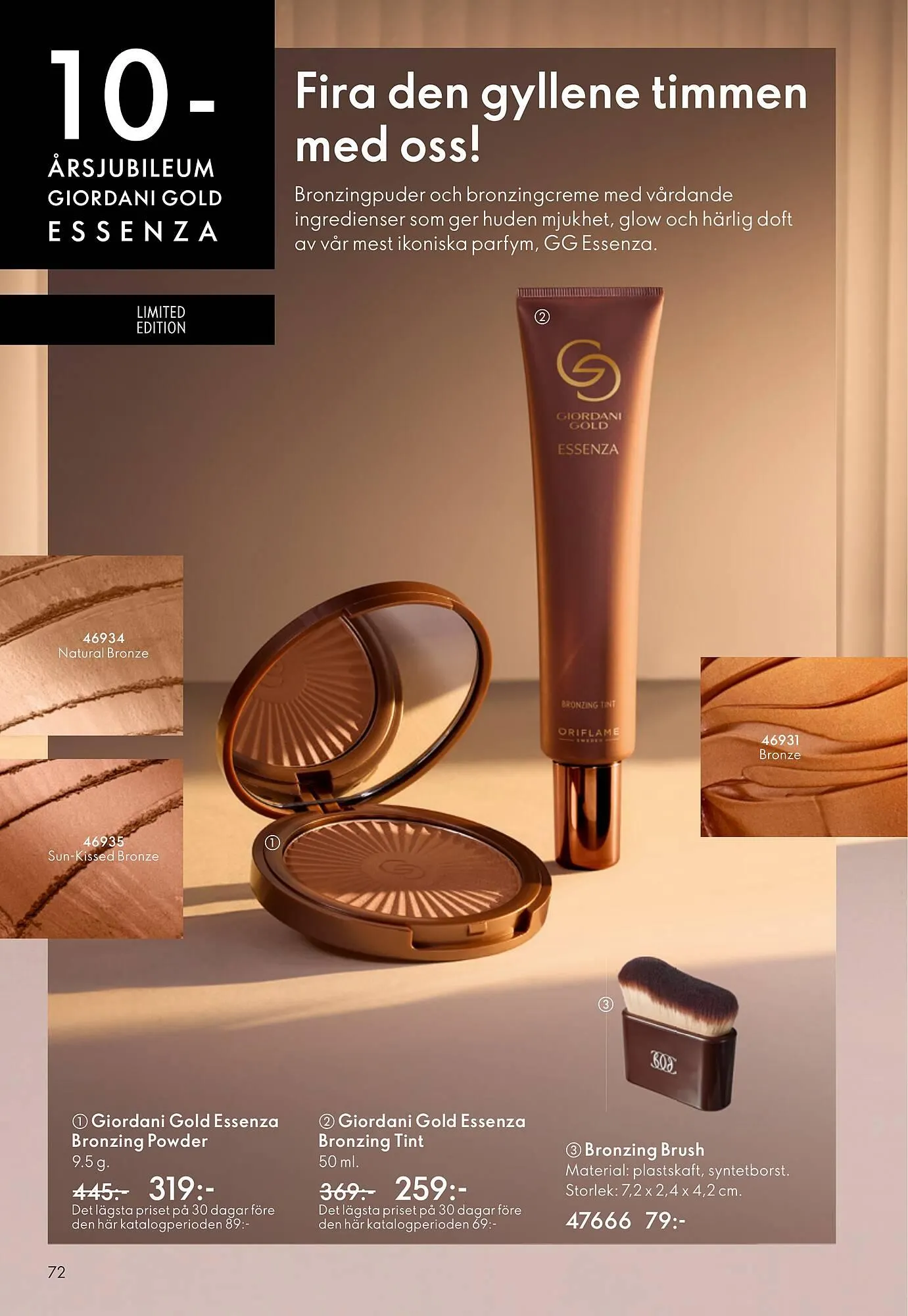 Oriflame reklamblad från 14 september till 7 oktober 2025 - Reklamblad sidor 72