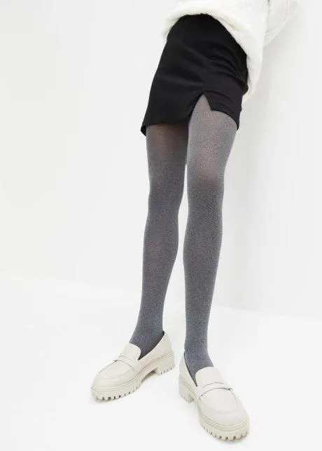 Strumpbyxa med melange-look (50 den)