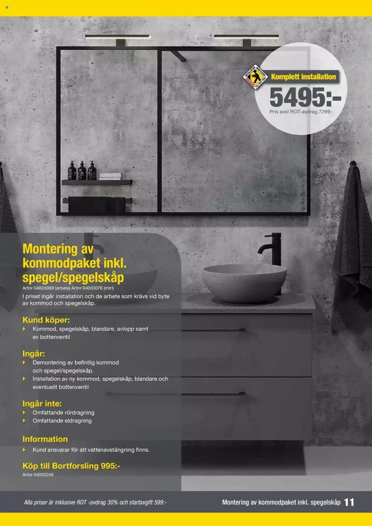 Bauhaus - Katalog Montageservice från 1 februari till 31 december 2024 - Reklamblad sidor 10