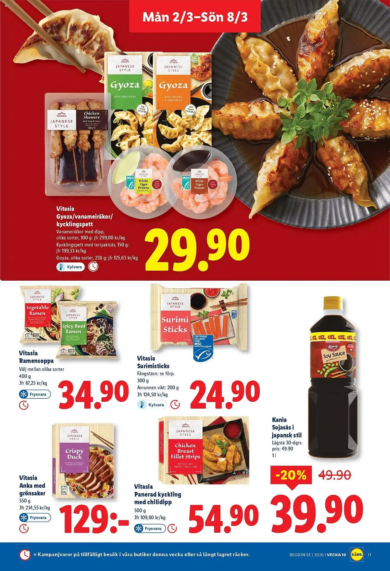 Lidl reklamblad från 2 mars till 8 mars 2026 - Reklamblad sidor 11