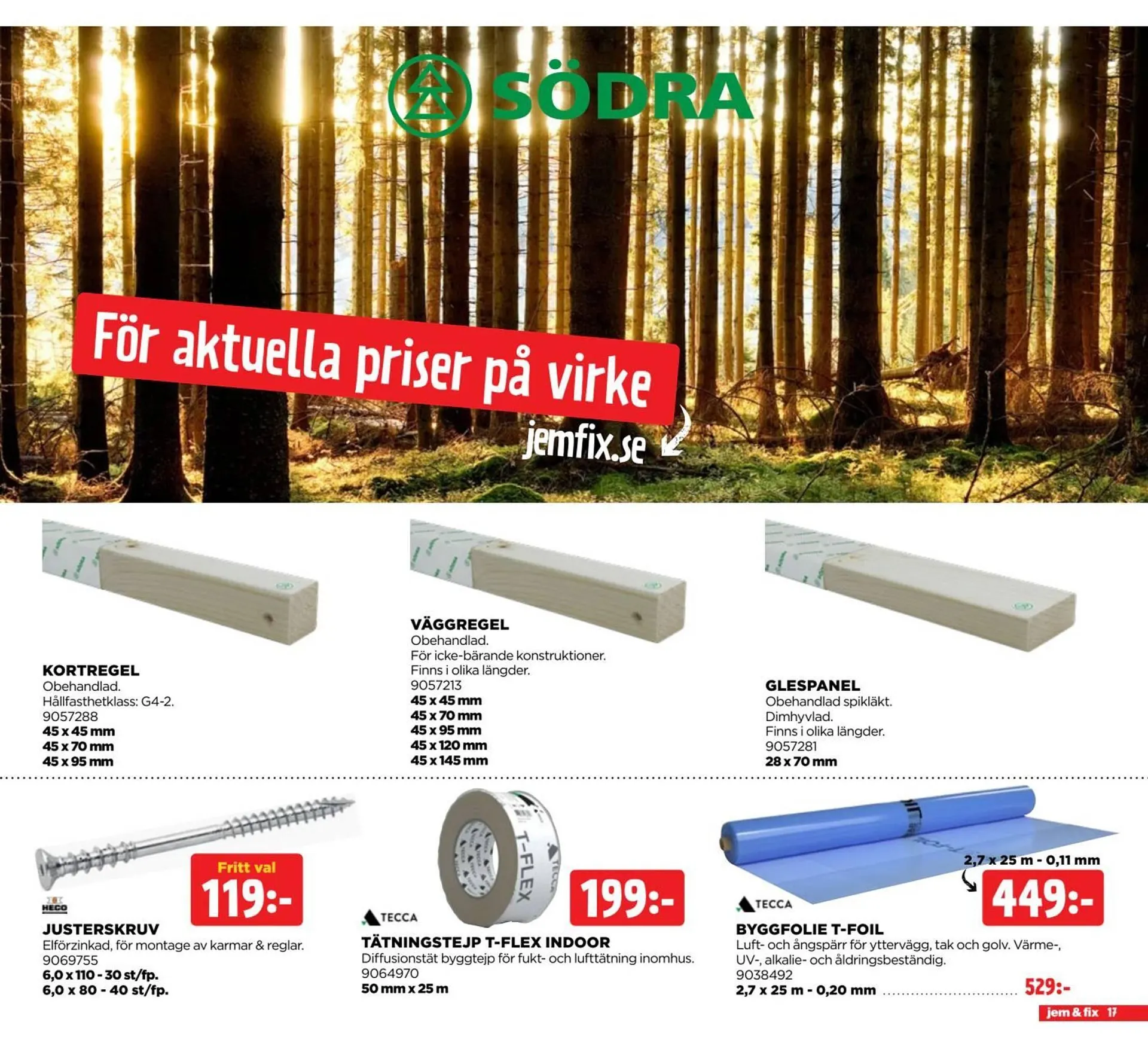 Jem&Fix reklamblad från 19 januari till 9 februari 2026 - Reklamblad sidor 17