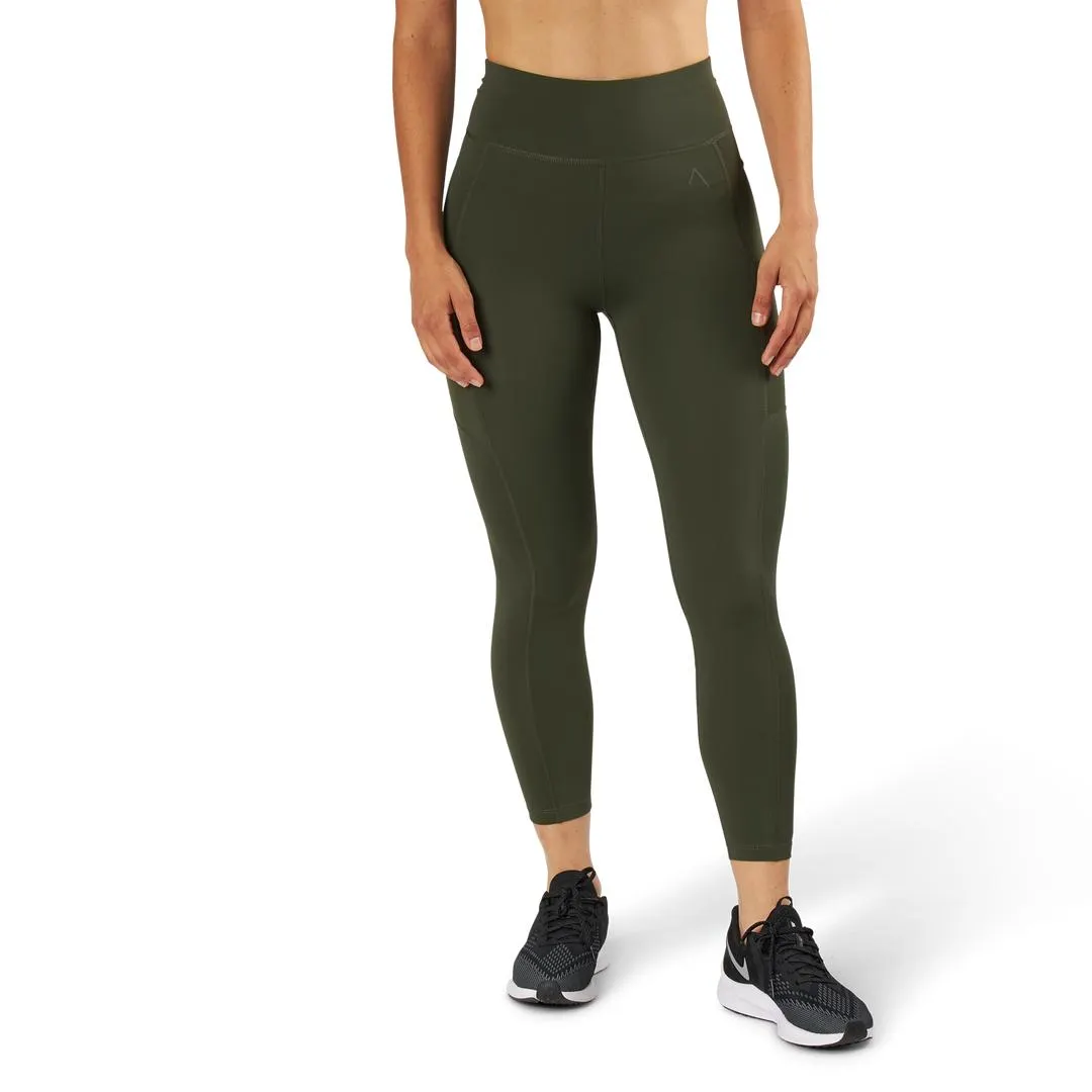 Tuned 7/8 Tights Green