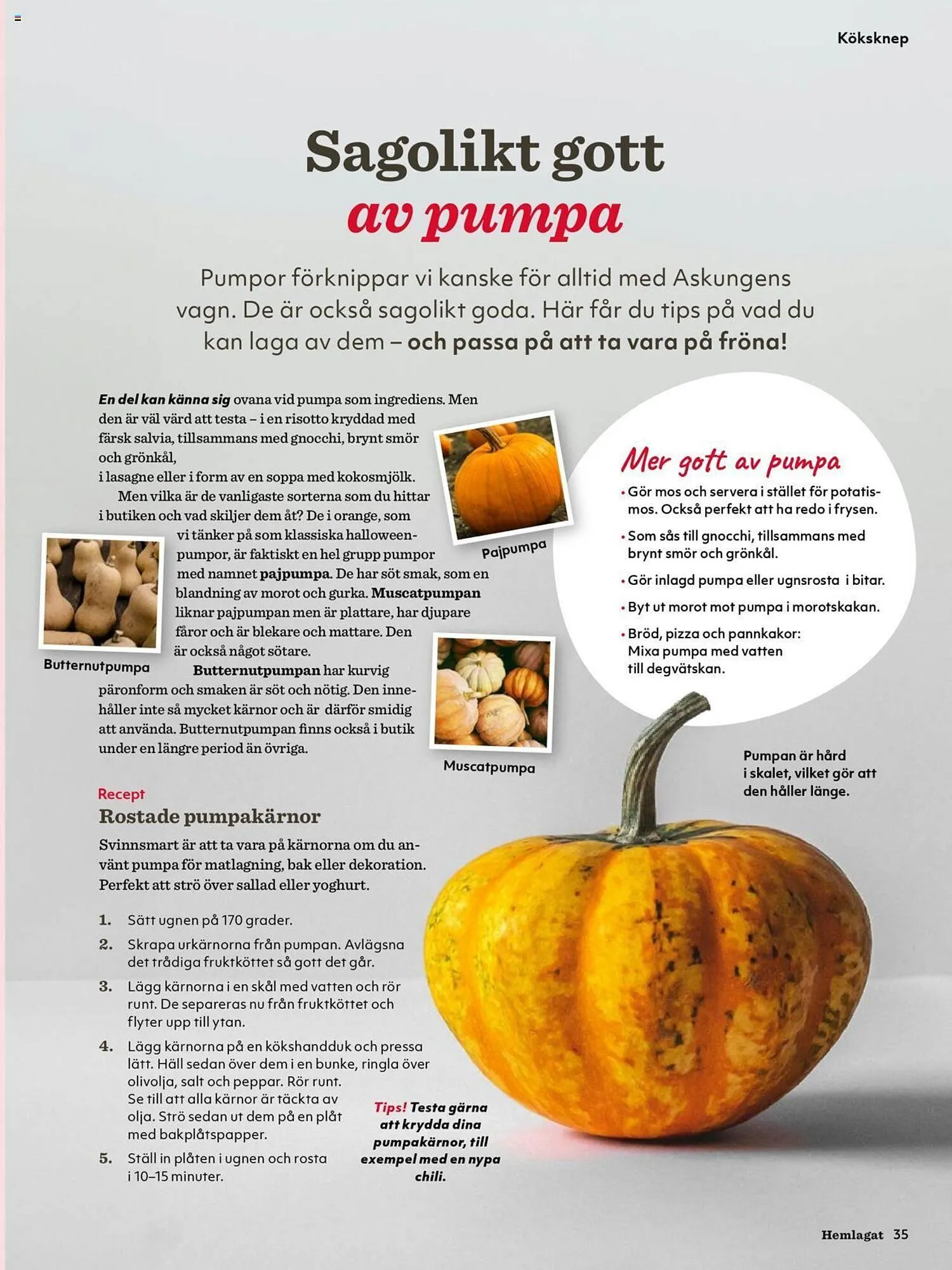 Hemköp reklamblad från 21 oktober till 31 december 2024 - Reklamblad sidor 35