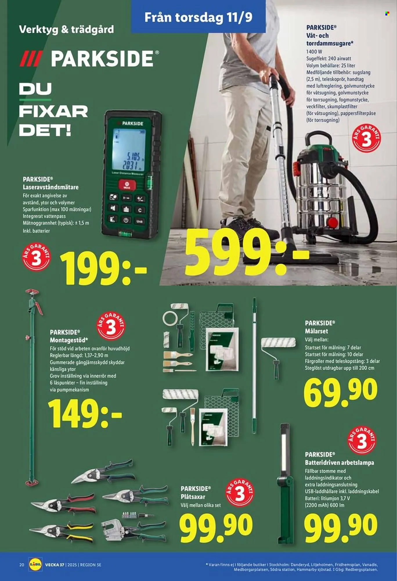 Lidl reklamblad från 8 september till 14 september 2025 - Reklamblad sidor 22