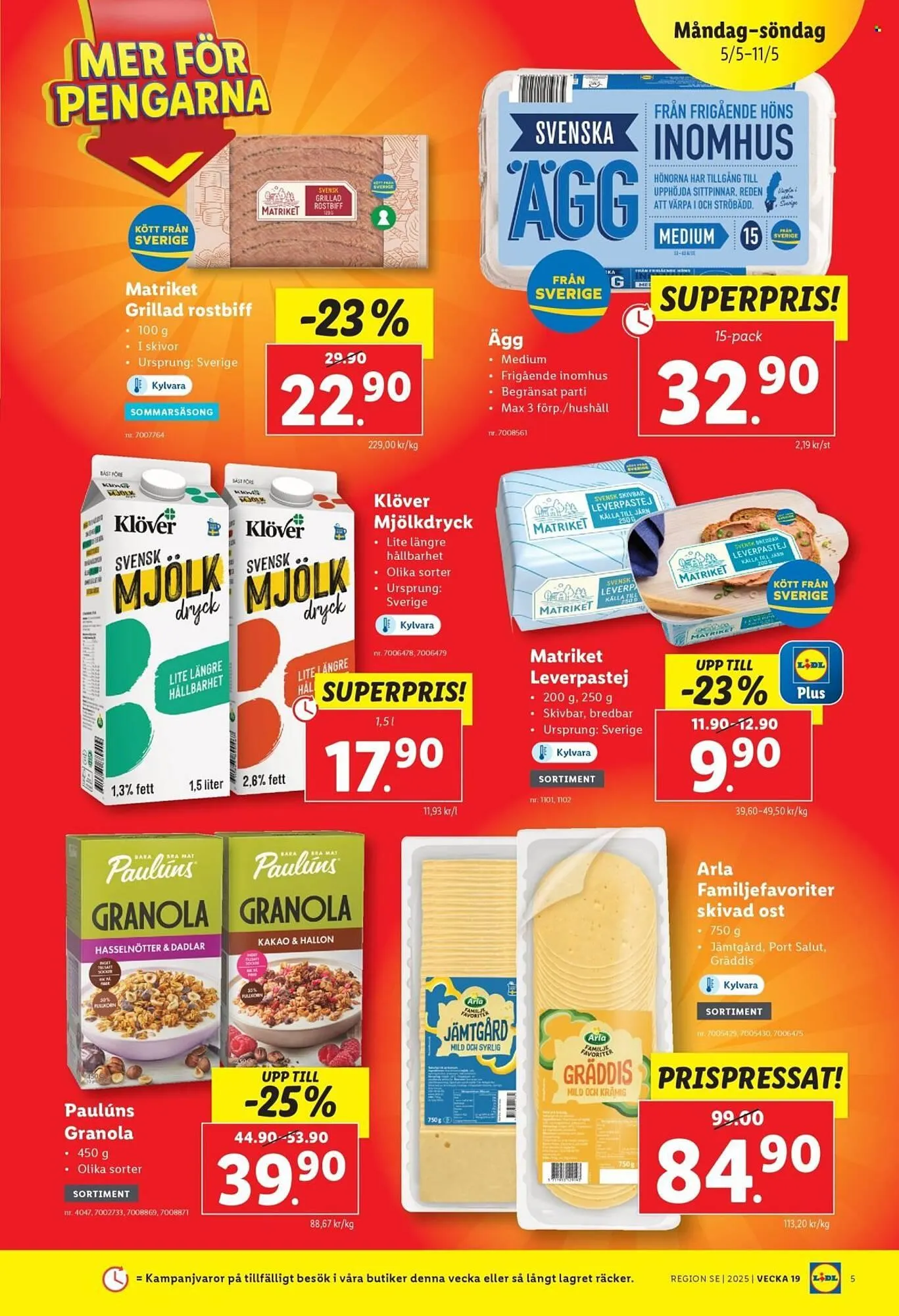 Lidl reklamblad från 5 maj till 11 maj 2025 - Reklamblad sidor 5