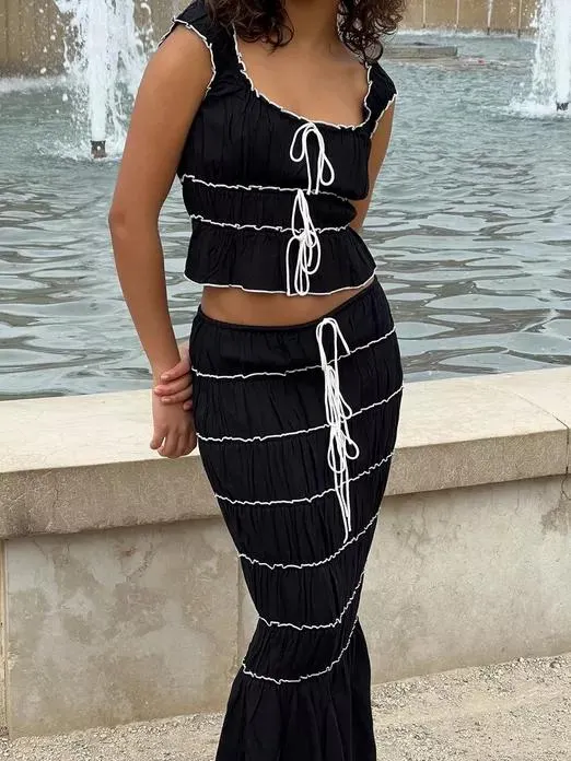 Sweet Contrast SS Top