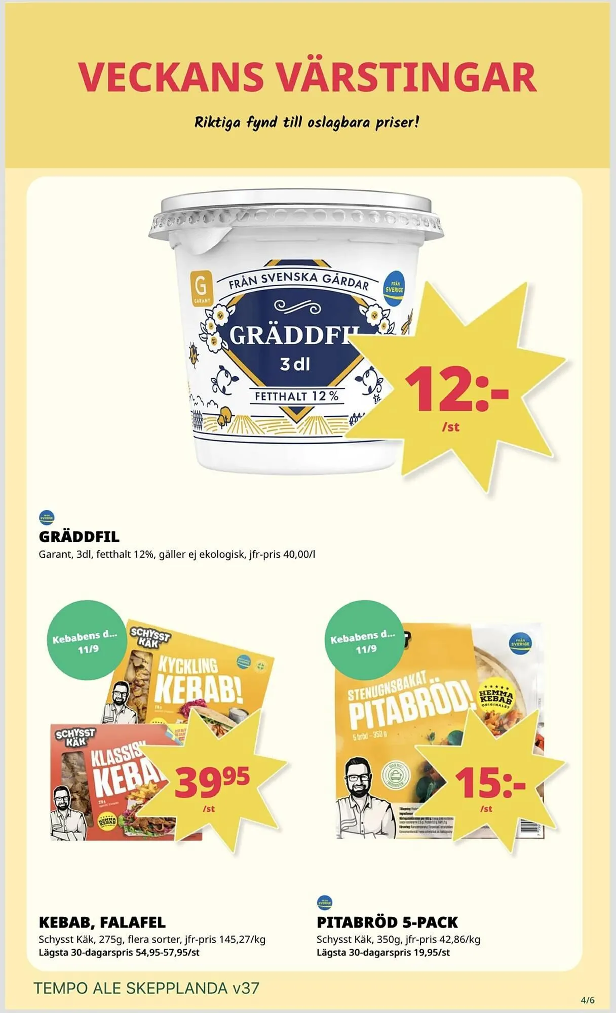 Tempo reklamblad från 8 september till 14 september 2025 - Reklamblad sidor 4