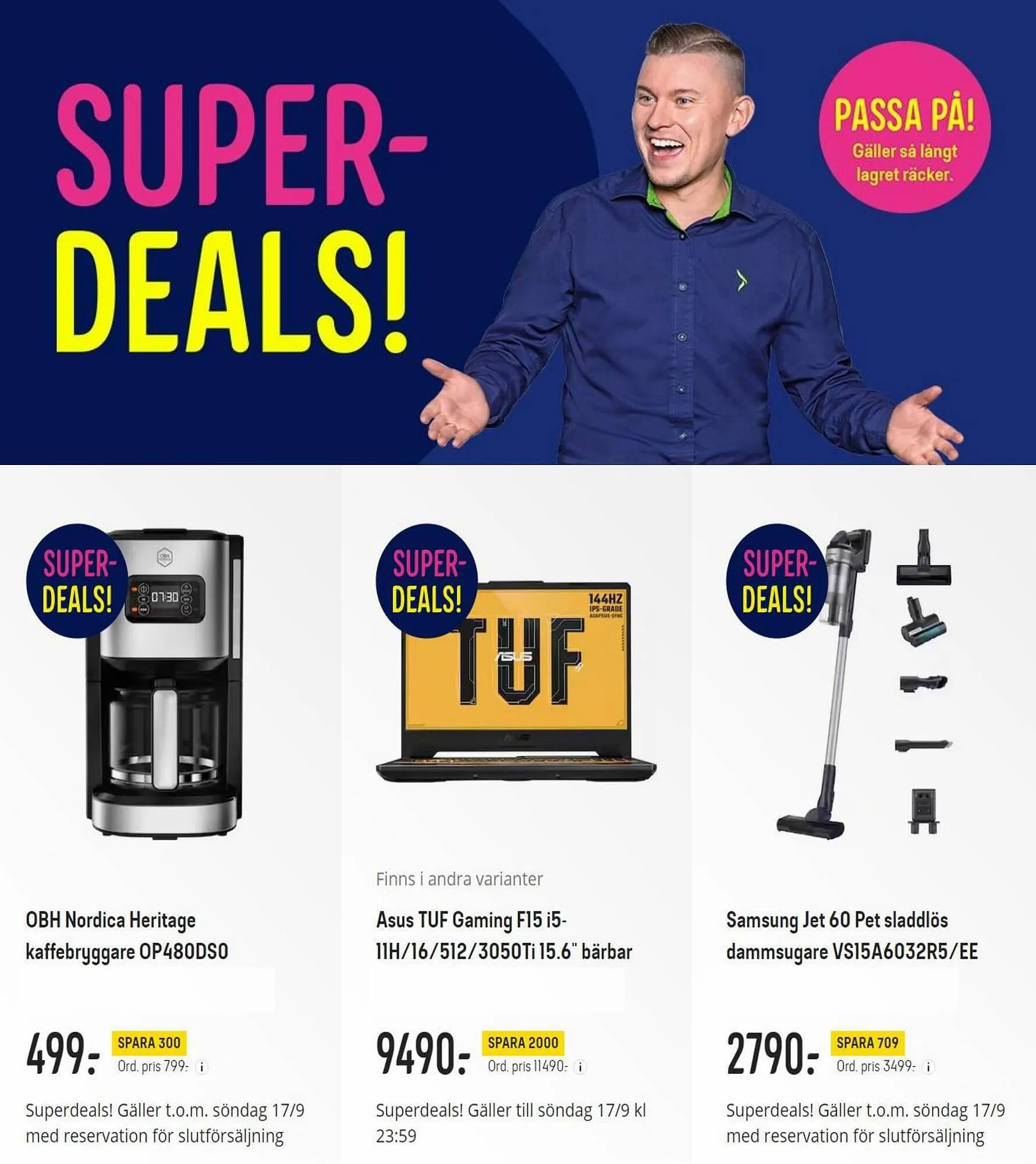 Elgiganten reklamblad från 16 september till 7 oktober 2023 - Reklamblad sidor 2
