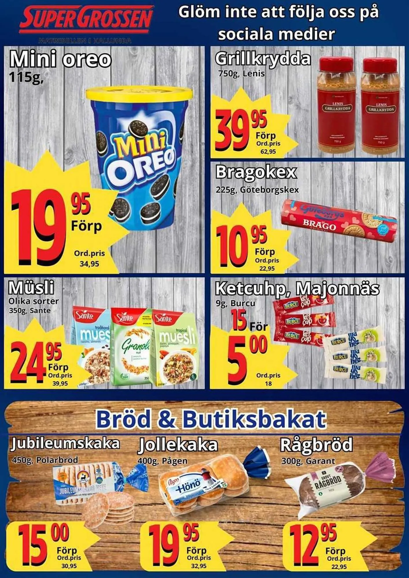Supergrossen reklamblad från 10 mars till 16 mars 2025 - Reklamblad sidor 8
