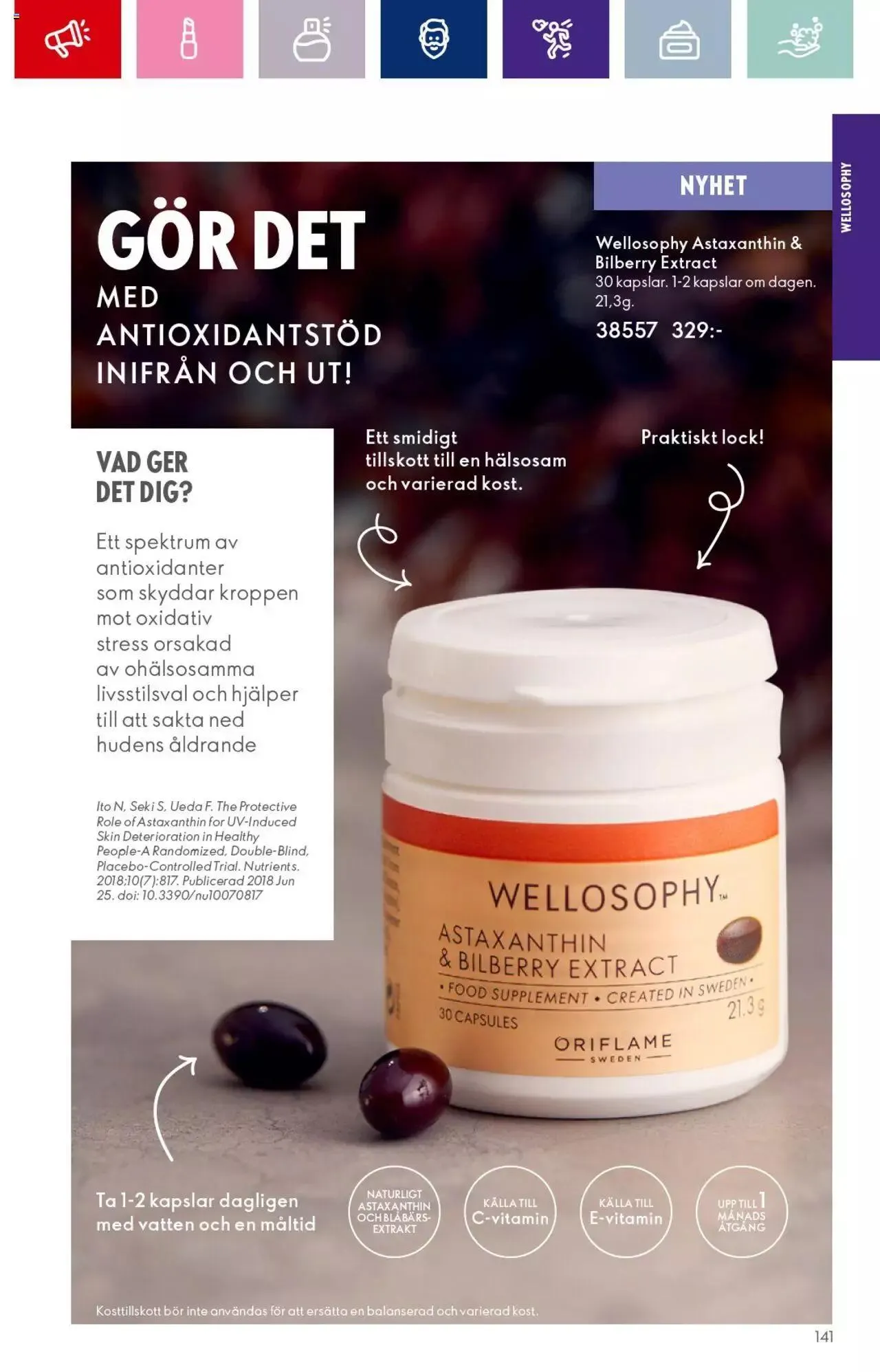 Oriflame - Katalog 14/2023 från 13 september till 3 oktober 2023 - Reklamblad sidor 141