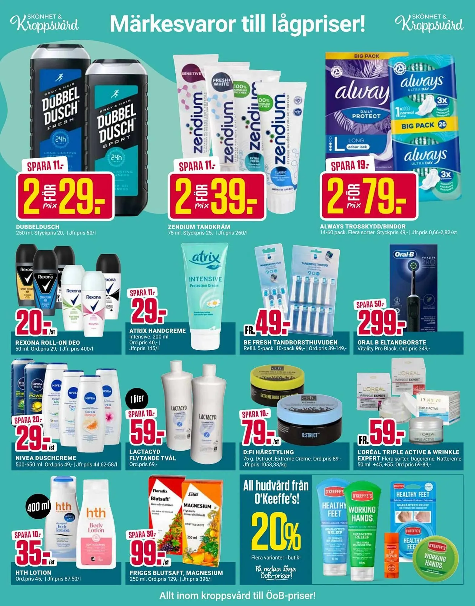 ÖoB annonsblad från 6 oktober till 13 oktober 2025 - Reklamblad sidor 4