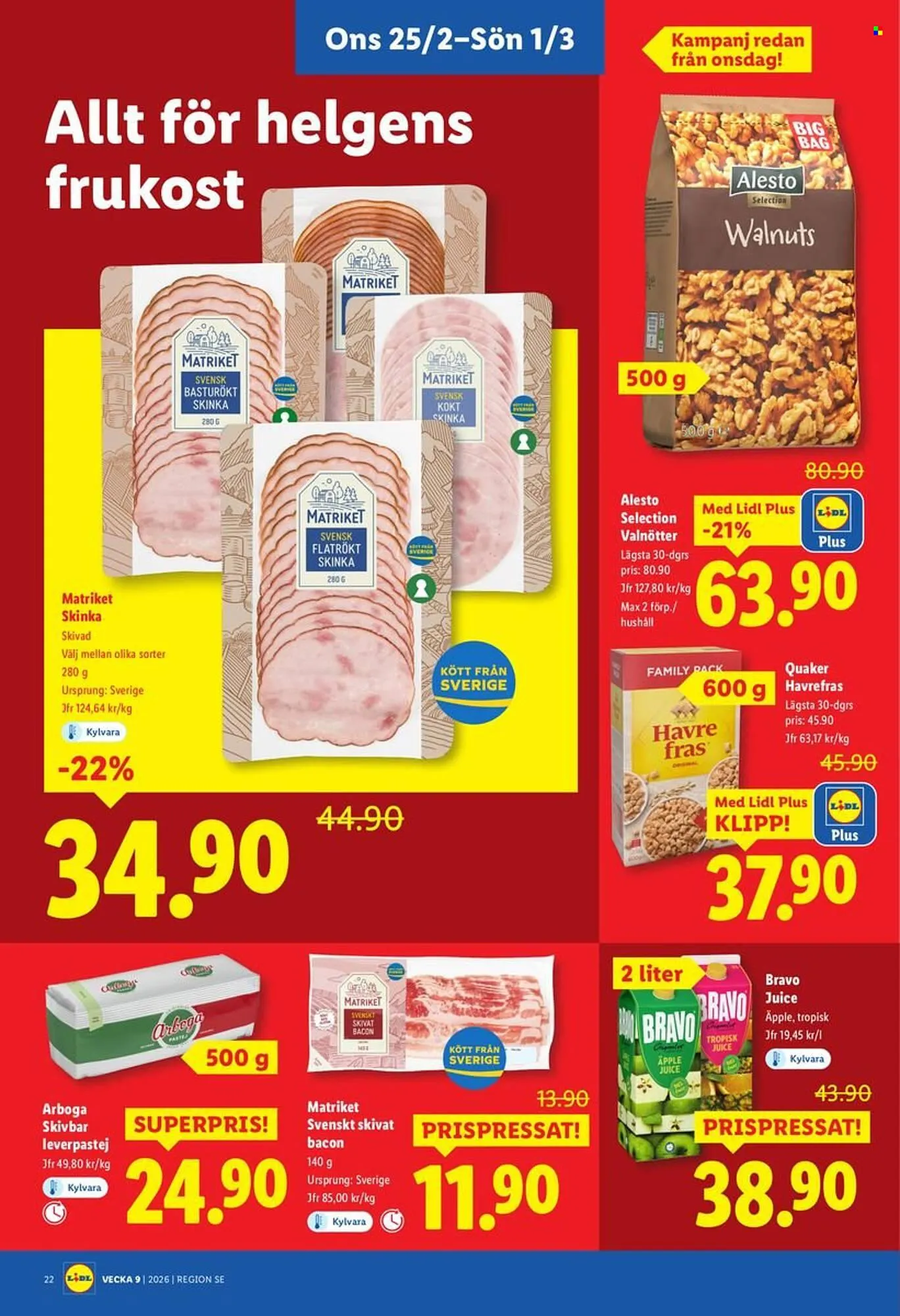 Lidl reklamblad från 23 februari till 1 mars 2026 - Reklamblad sidor 26