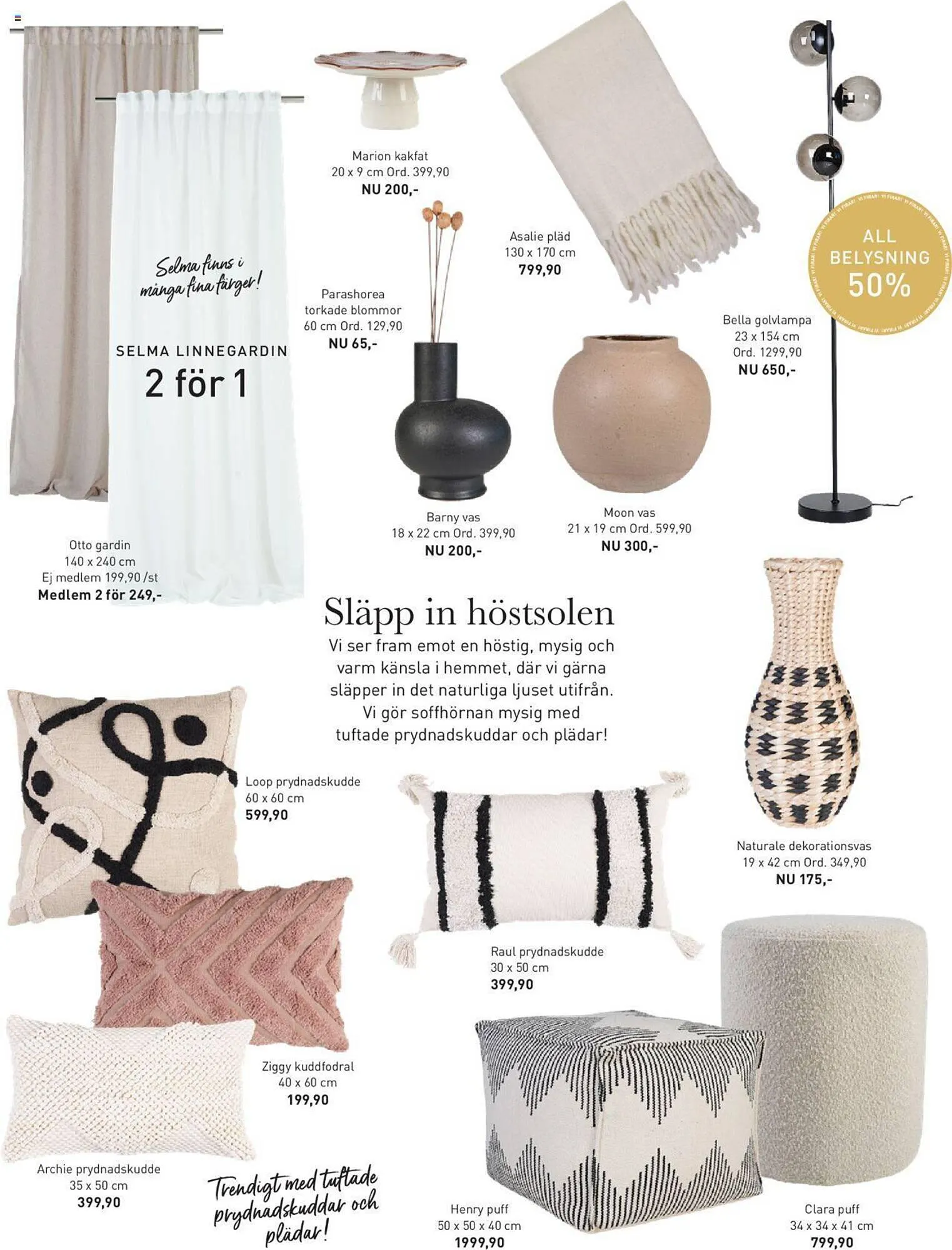 Hemtex reklamblad från 25 september till 8 oktober 2023 - Reklamblad sidor 5