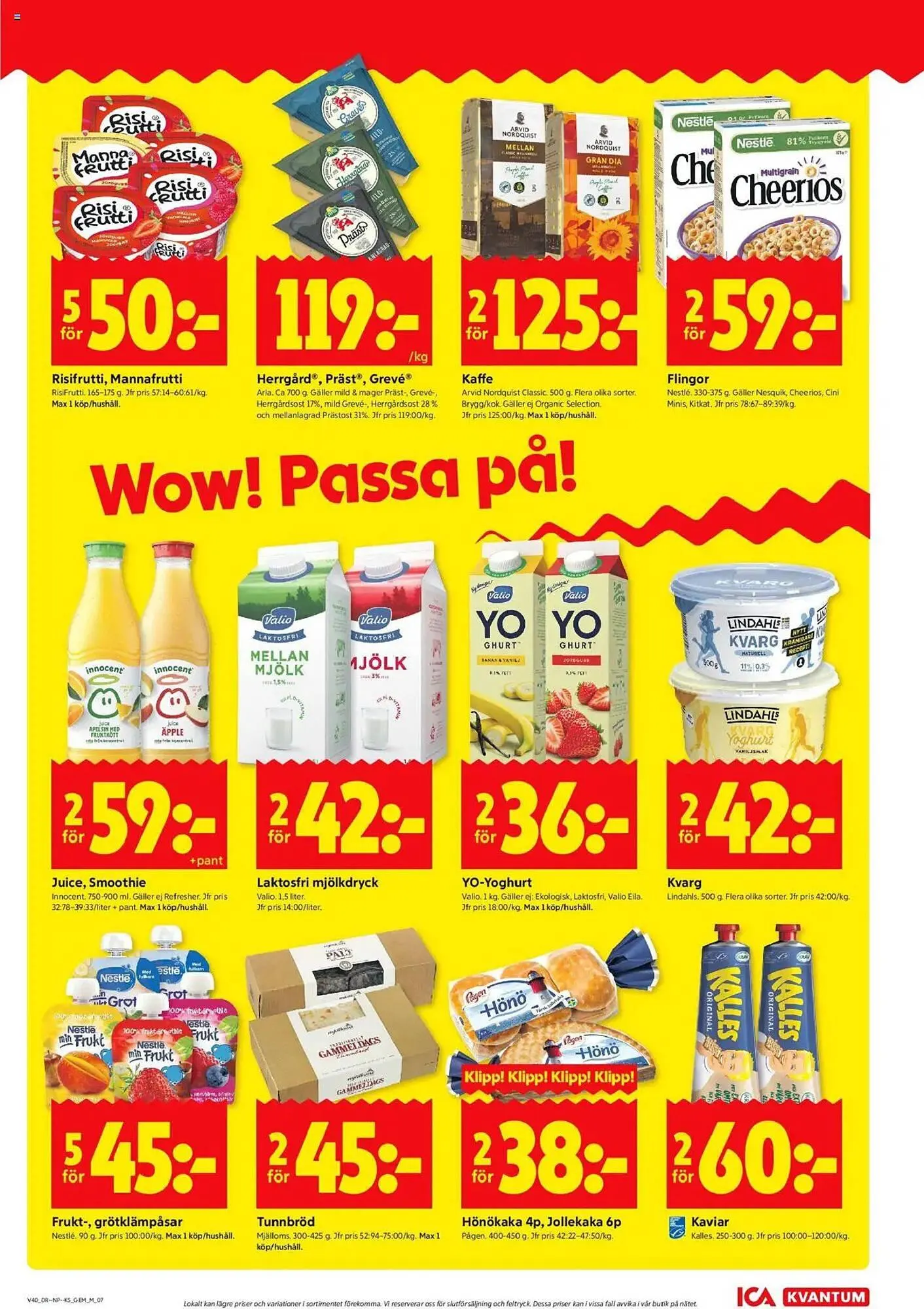 ICA Kvantum reklamblad från 29 september till 5 oktober 2025 - Reklamblad sidor 9