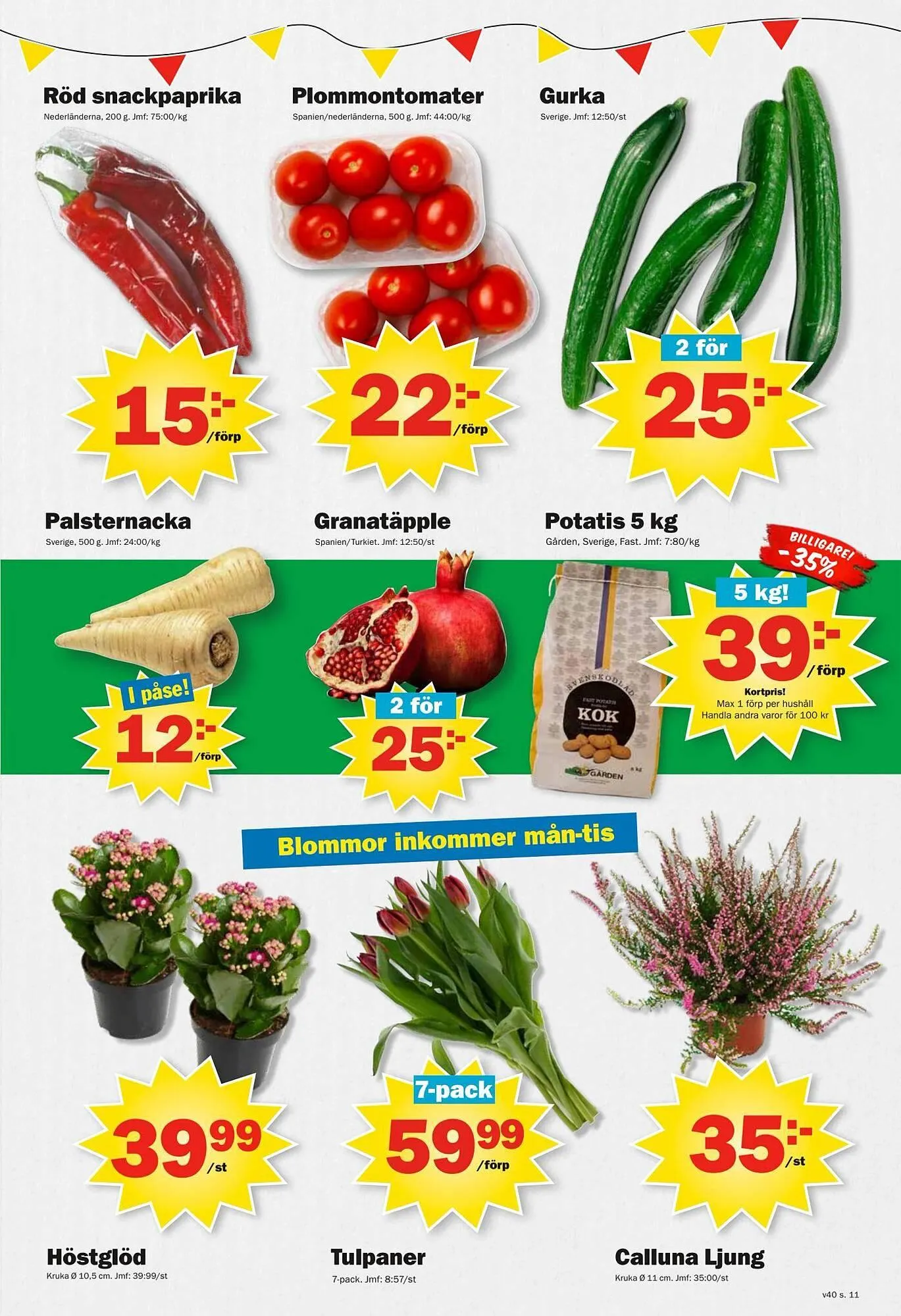 Pekås reklamblad från 29 september till 5 oktober 2025 - Reklamblad sidor 11
