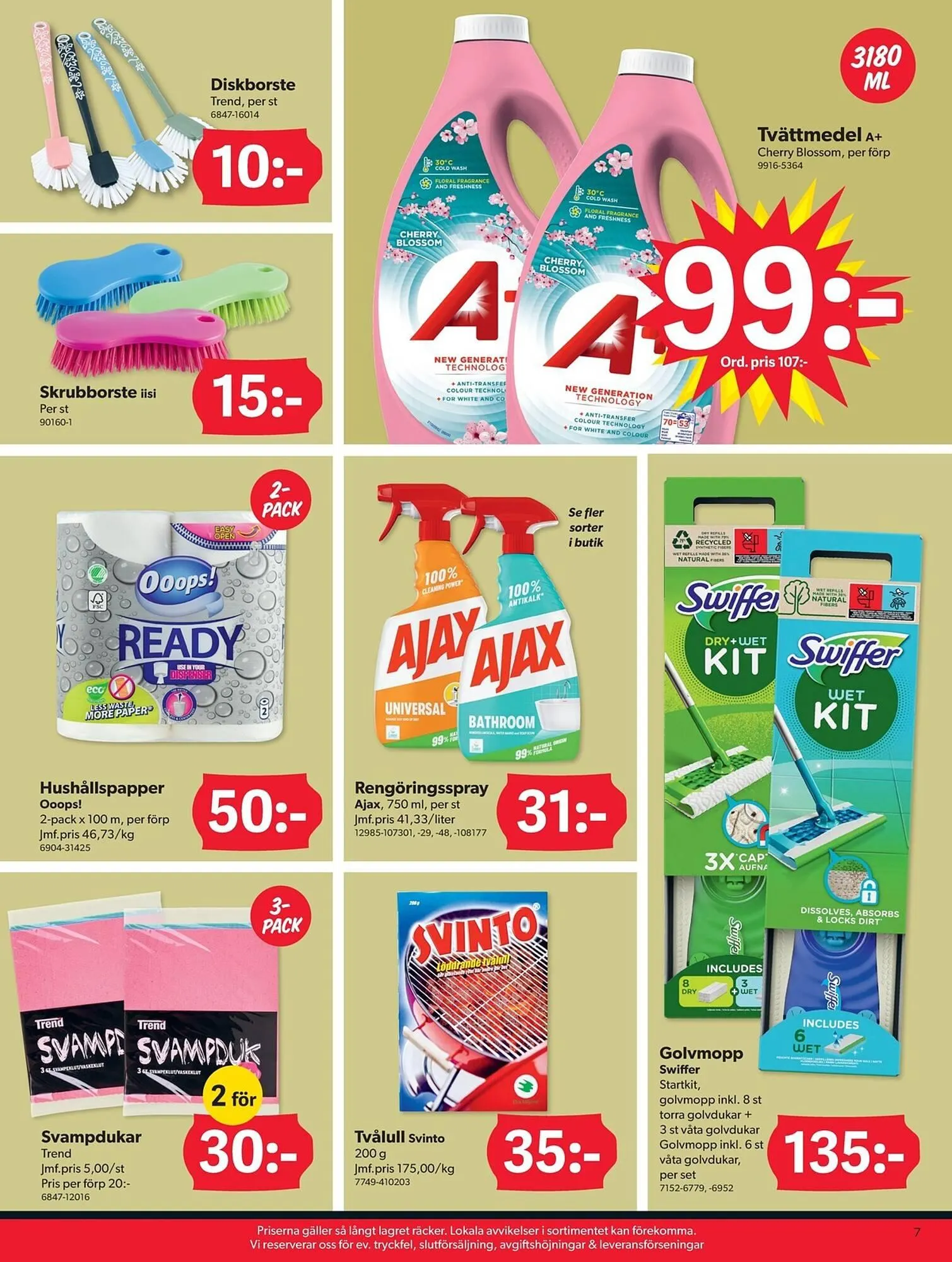 DollarStore annonsblad från 22 september till 28 september 2025 - Reklamblad sidor 7