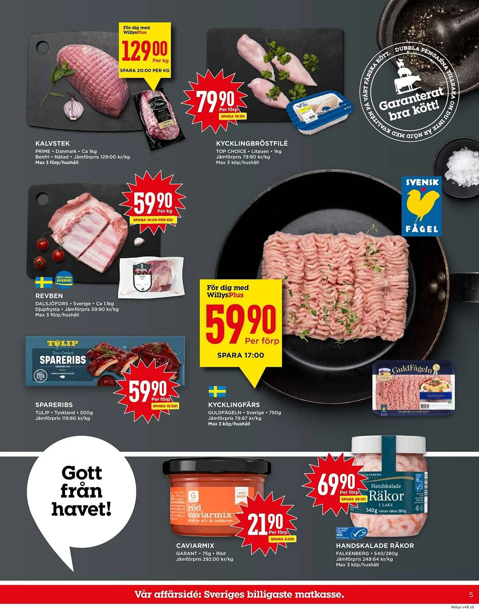 Willys reklamblad från 27 november till 3 december 2023 - Reklamblad sidor 5