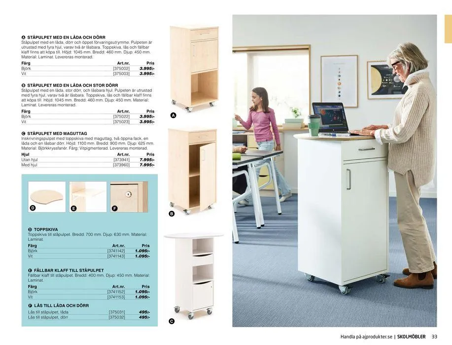 AJ Produkter! från 28 maj till 31 december 2024 - Reklamblad sidor 33