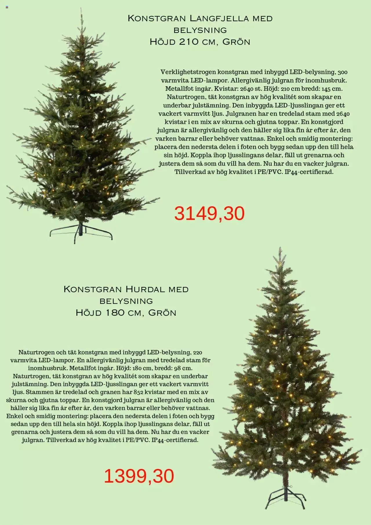 Plantagen - erbjudanden från 1 november till 23 november 2023 - Reklamblad sidor 2