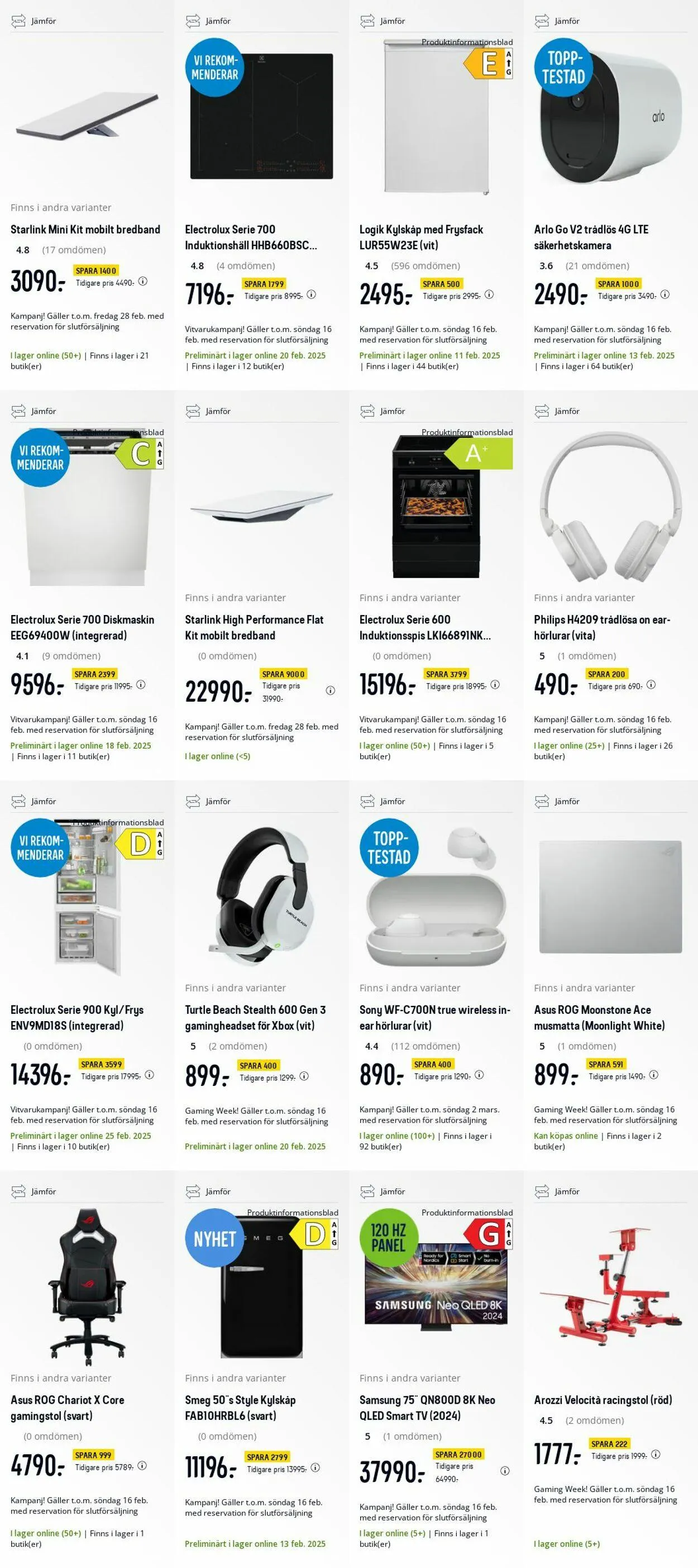 Elgiganten från 10 februari till 16 februari 2025 - Reklamblad sidor 31