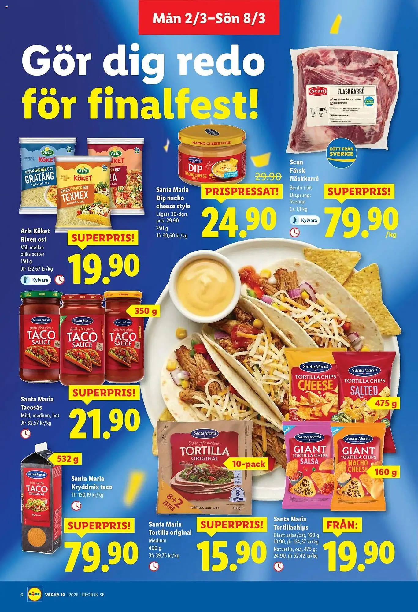 Lidl reklamblad från 2 mars till 8 mars 2026 - Reklamblad sidor 6